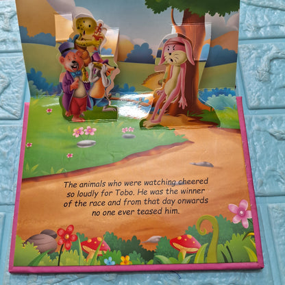 Pop-Up Story Book of Hare and Tortoise