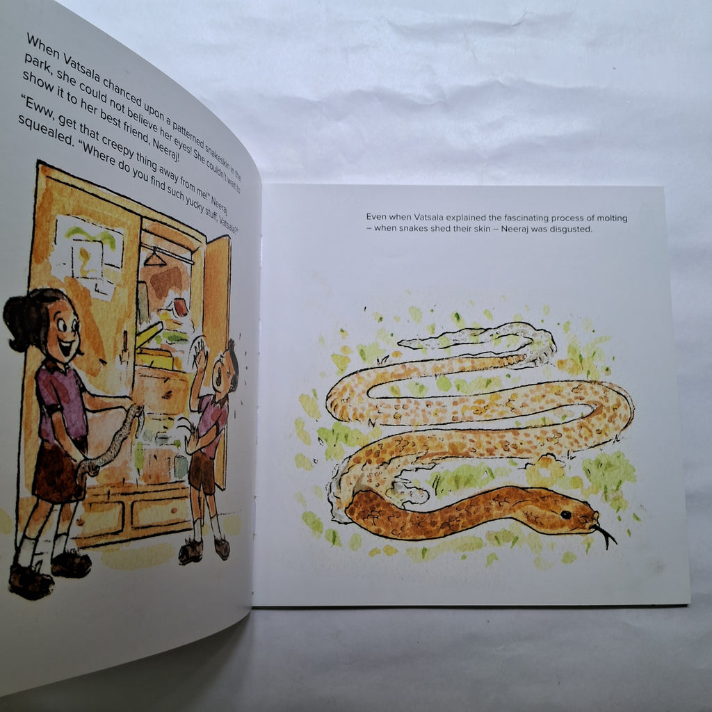 Vatsala Loves Snakes!