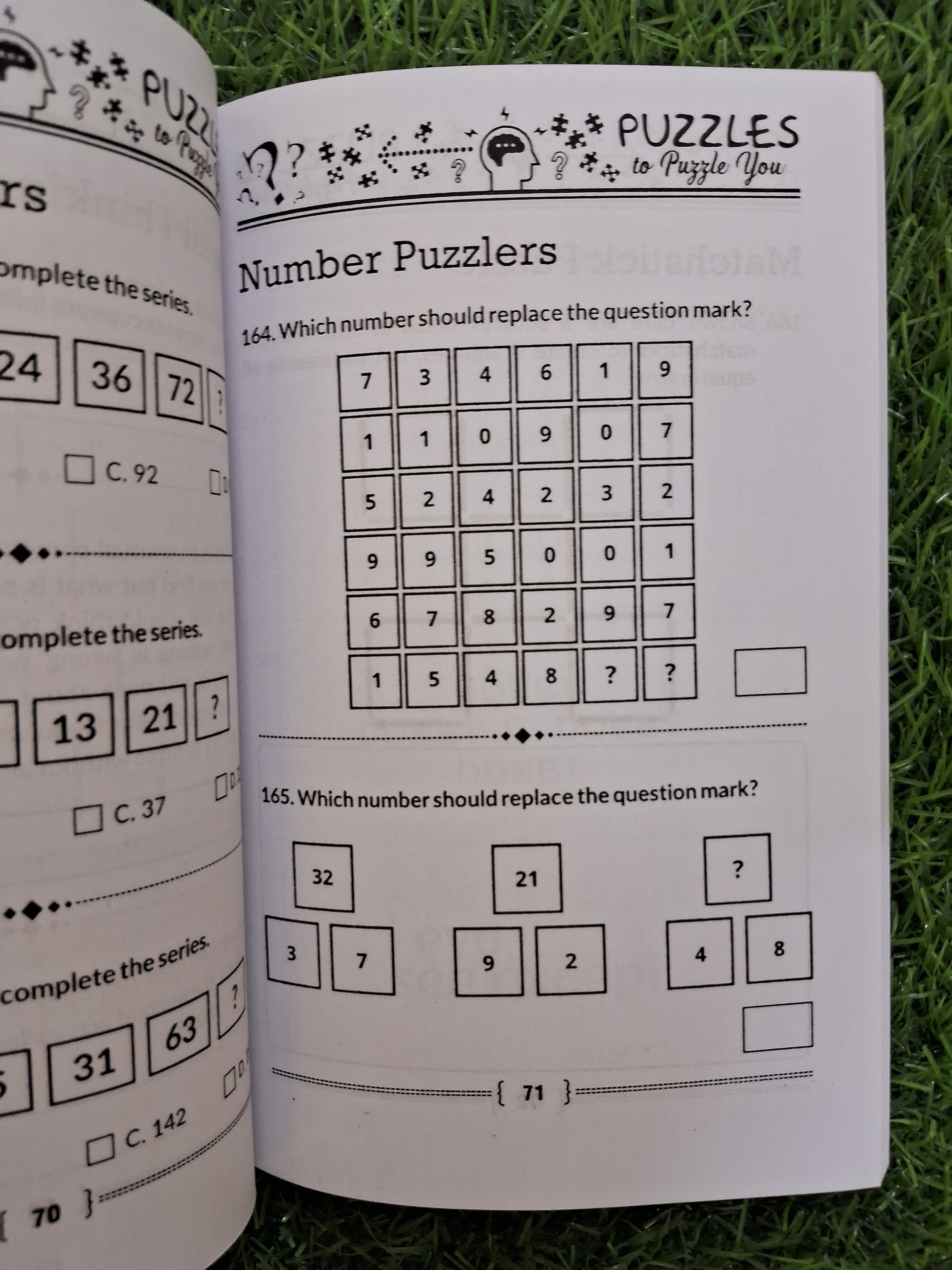 Puzzles to puzzle you - Challenging Books