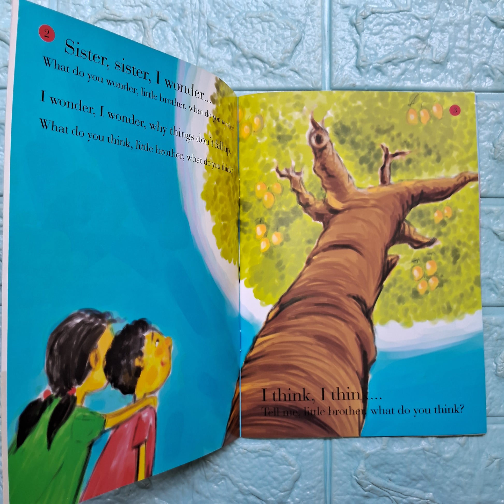 Sister Sister Why Don't Things Fall Up? - English - Level3 - Pratham