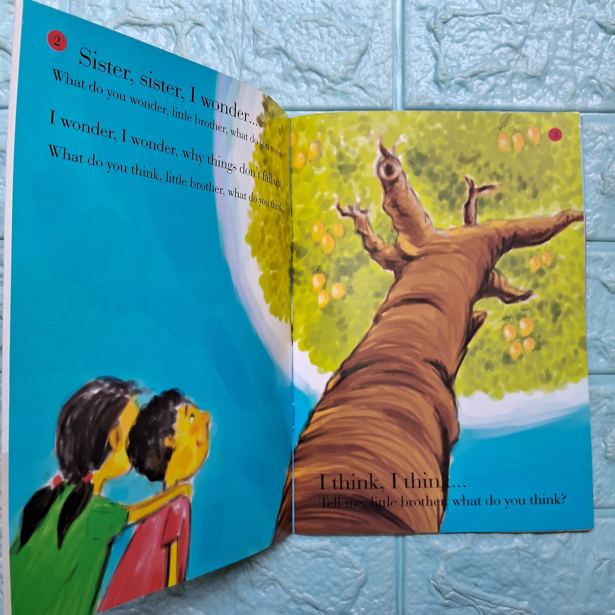 Sister Sister Why Don't Things Fall Up? - English - Level3 - Pratham