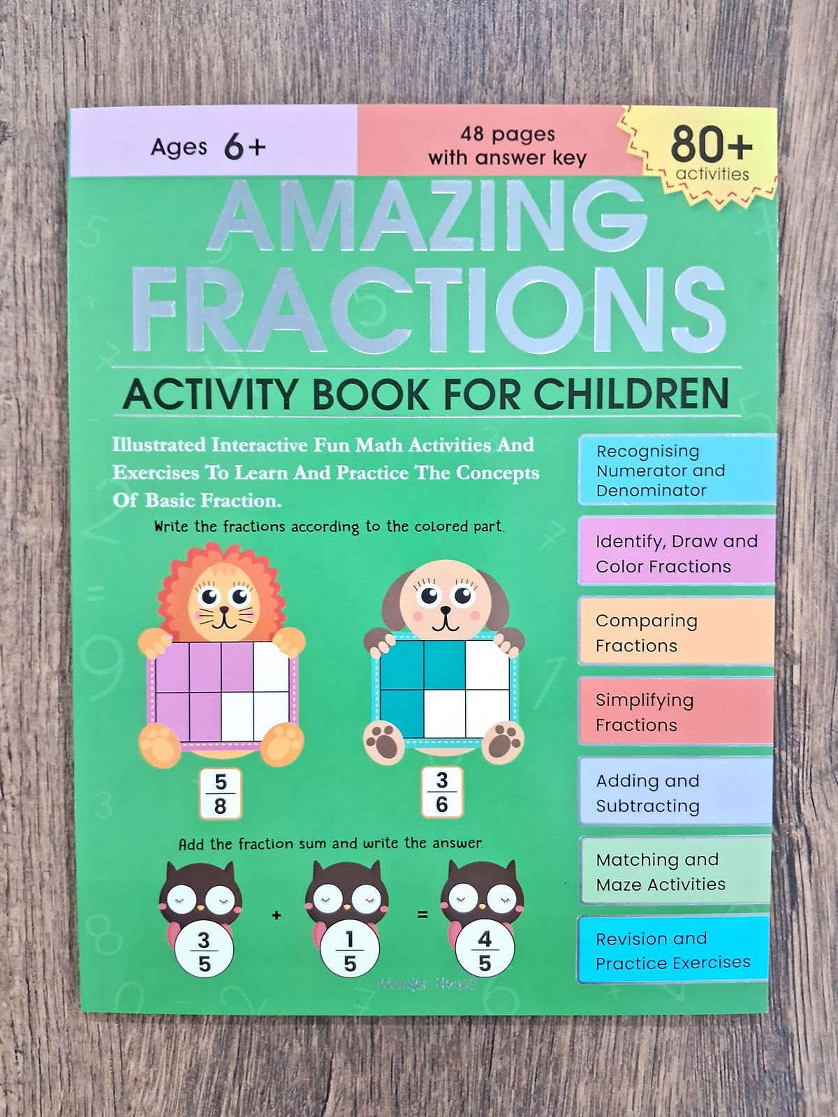 Amazing Fractions - Activity Book for Children