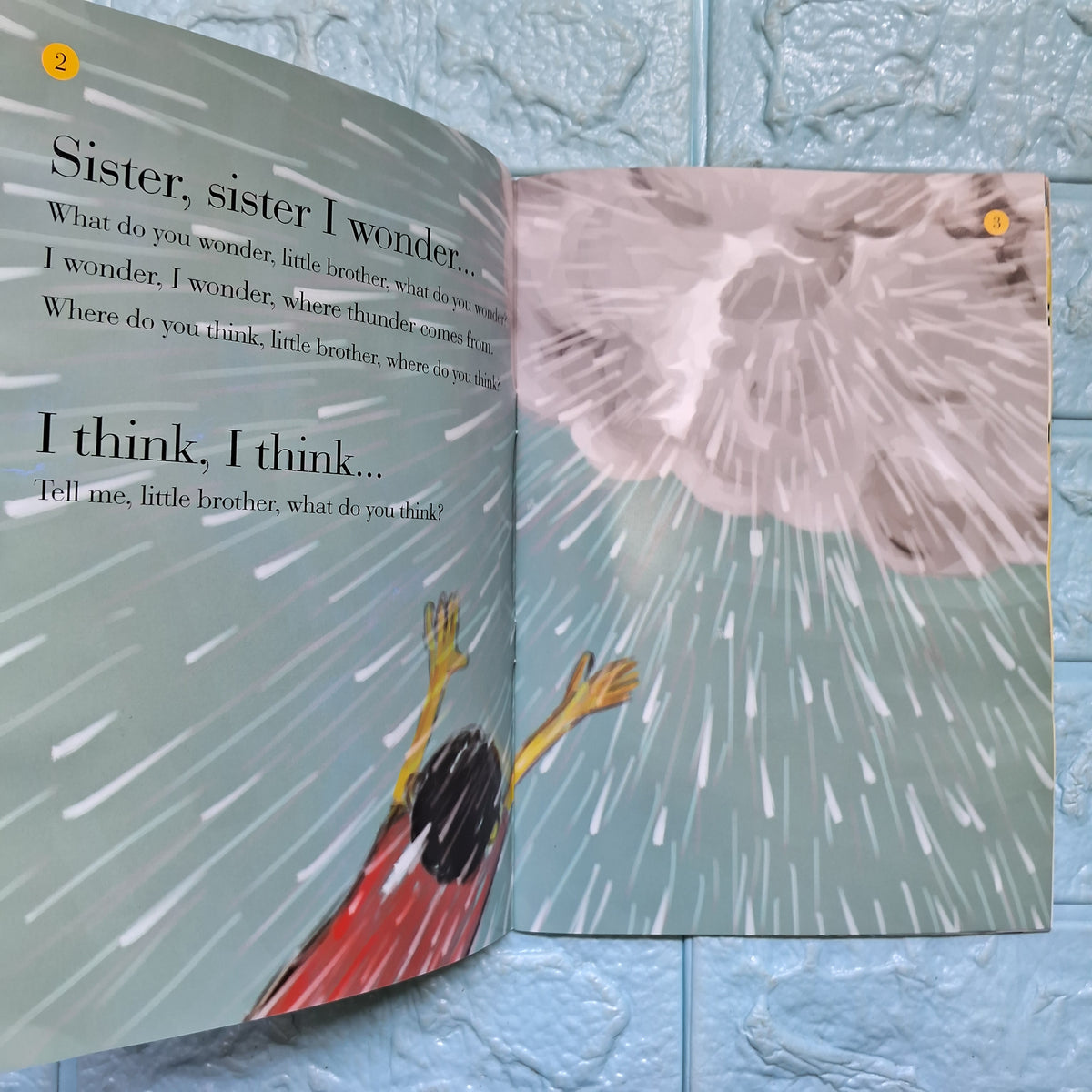 Sister Sister Where Does Thunder Come From? - English - Level3 - Pratham