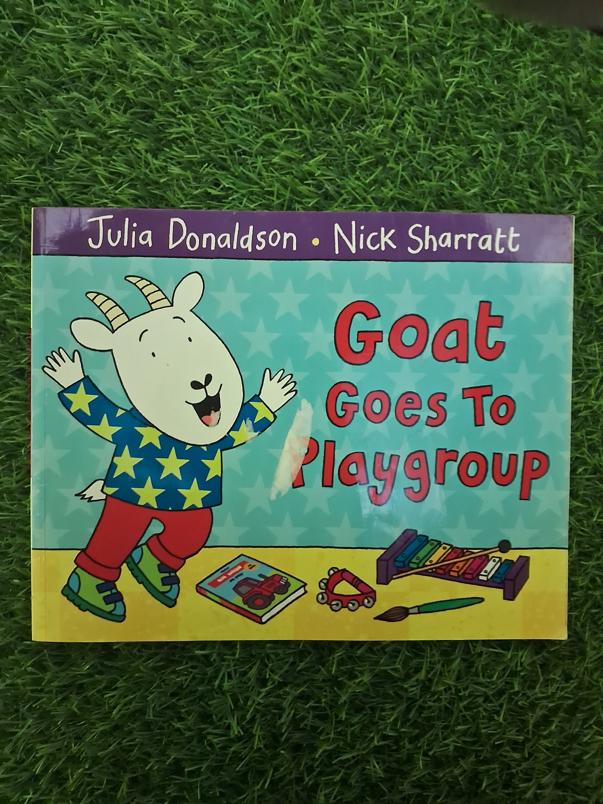 Book of GOAT GOES TO PLAY GROUP -  Very Good Condition Paperback