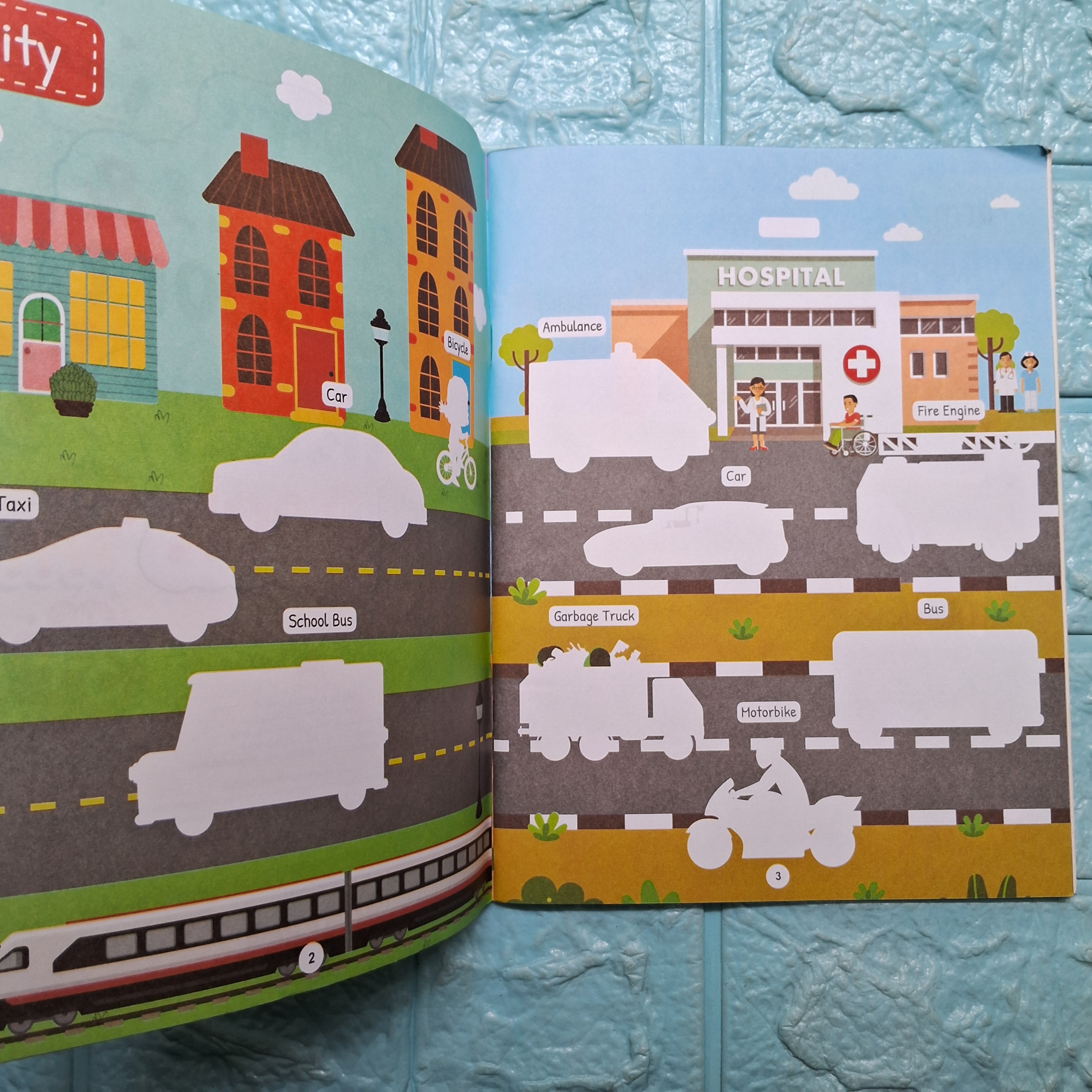 Clearance - My First Animals & Transport Sticker book