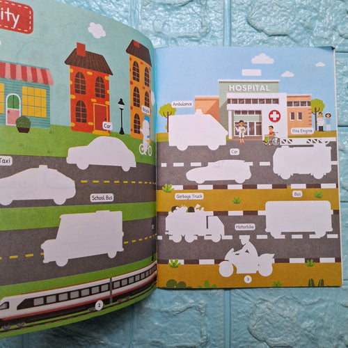 Clearance - My First Animals & Transport Sticker book