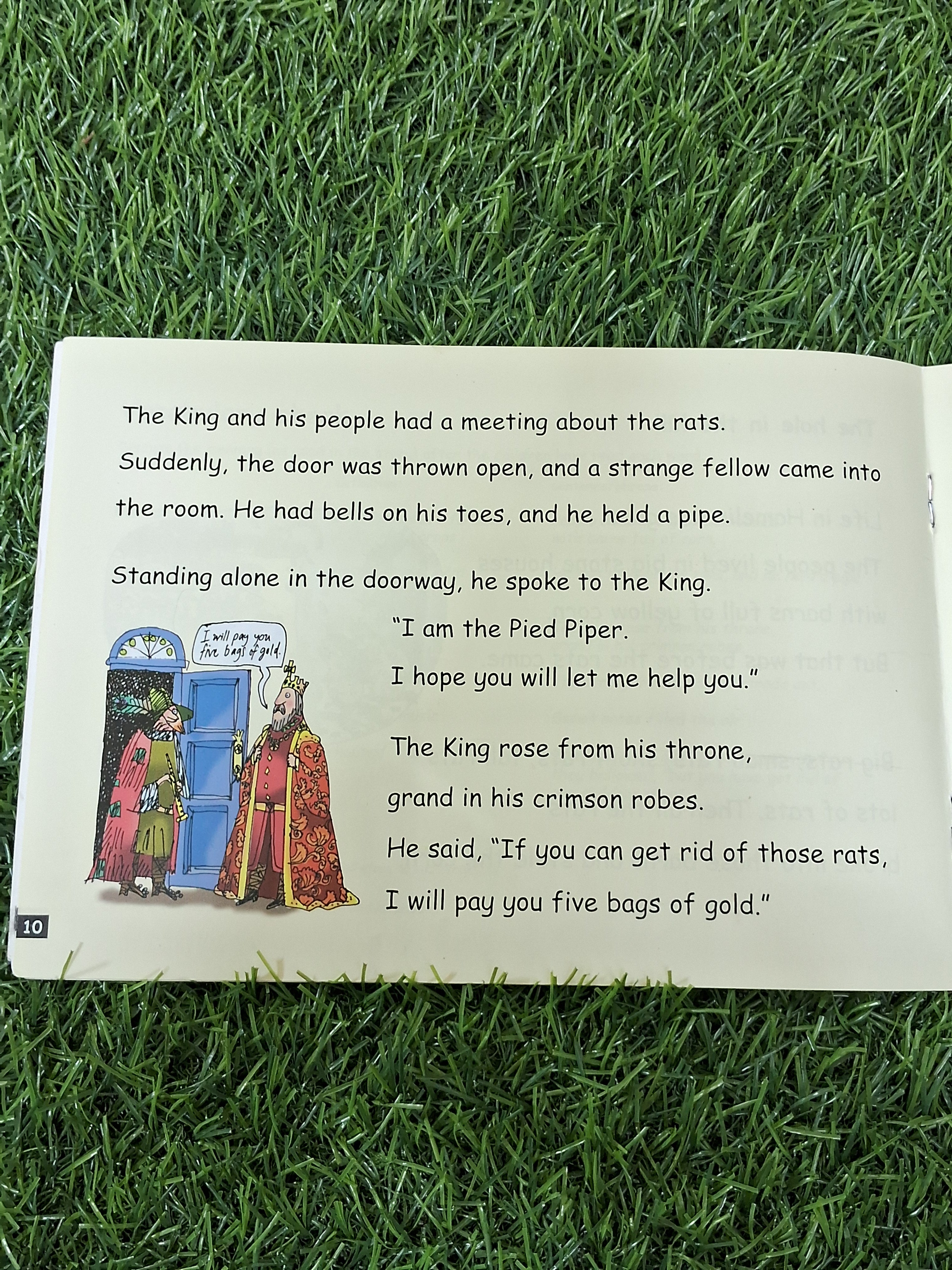 Phonics - The hole in the hill -  Very Good Condition Paperback