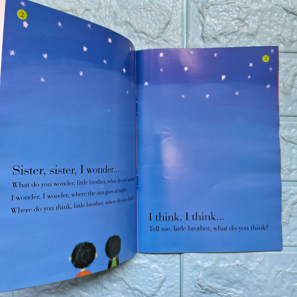 Sister Sister Where Does The Sun Go At Night? - English - Level3 - Pratham