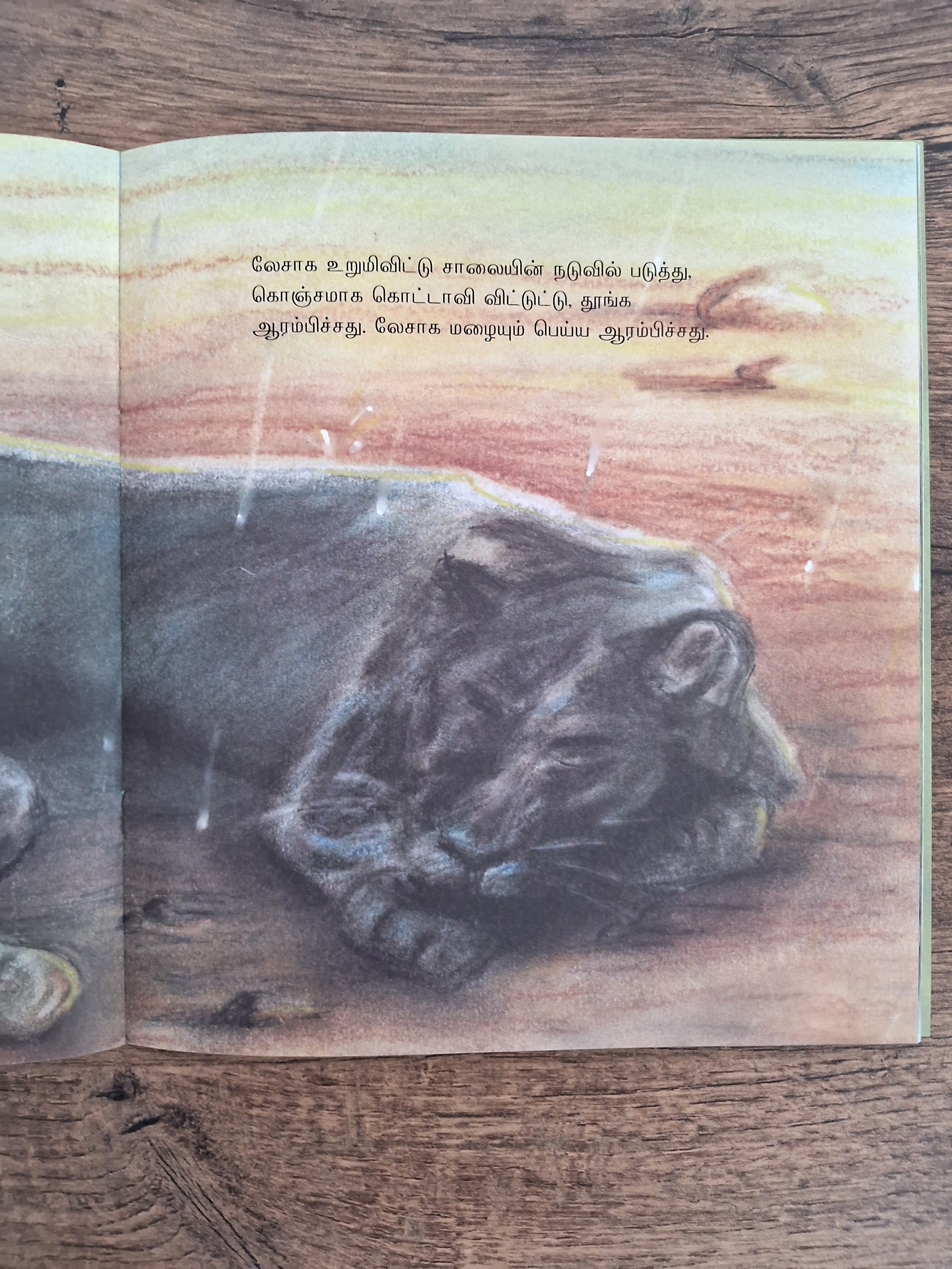 Black Panther - Tamil Picture Book