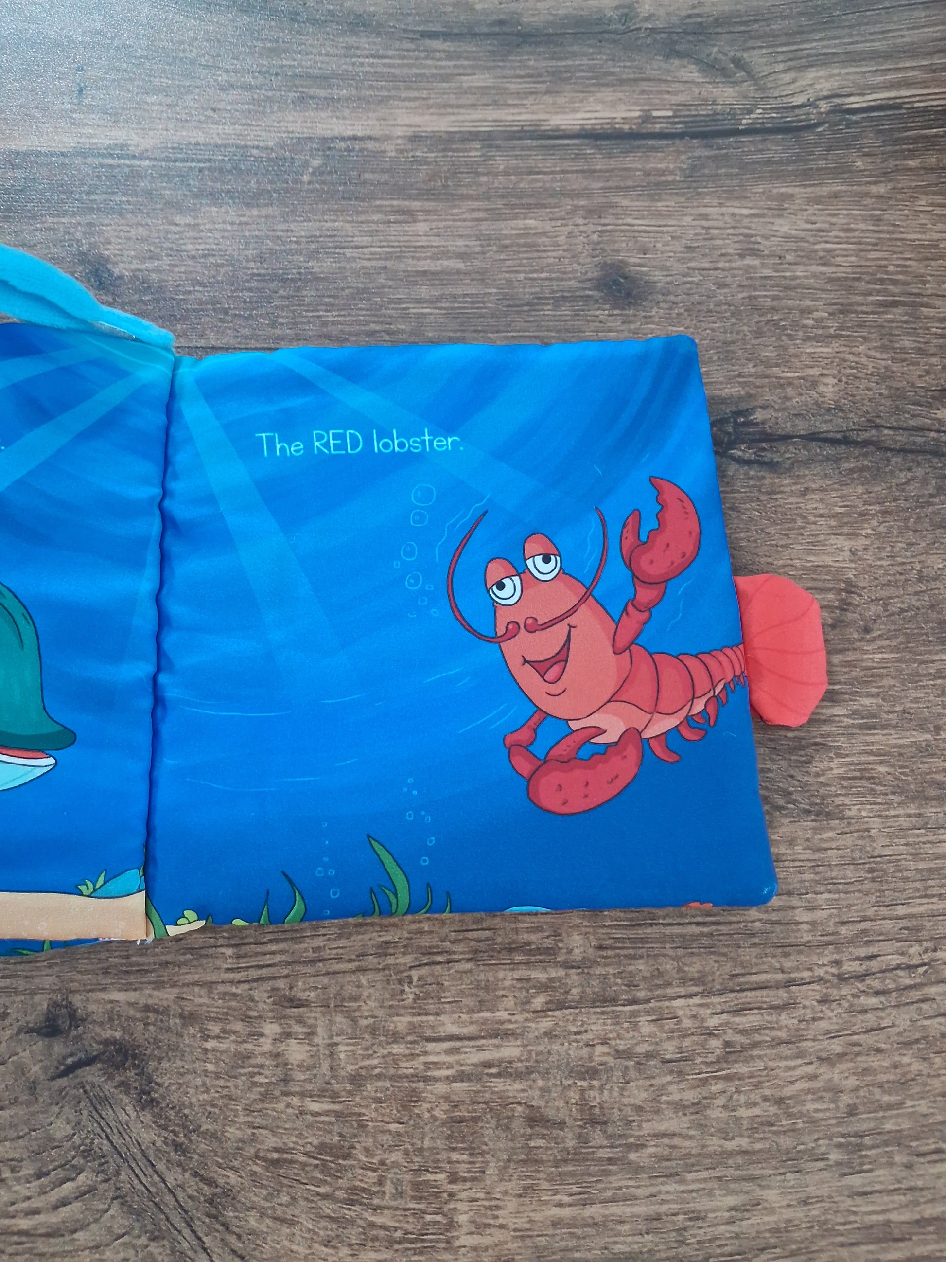 MY BABYS FIRST CLOTH BOOKS - UNDERWATER TAILS