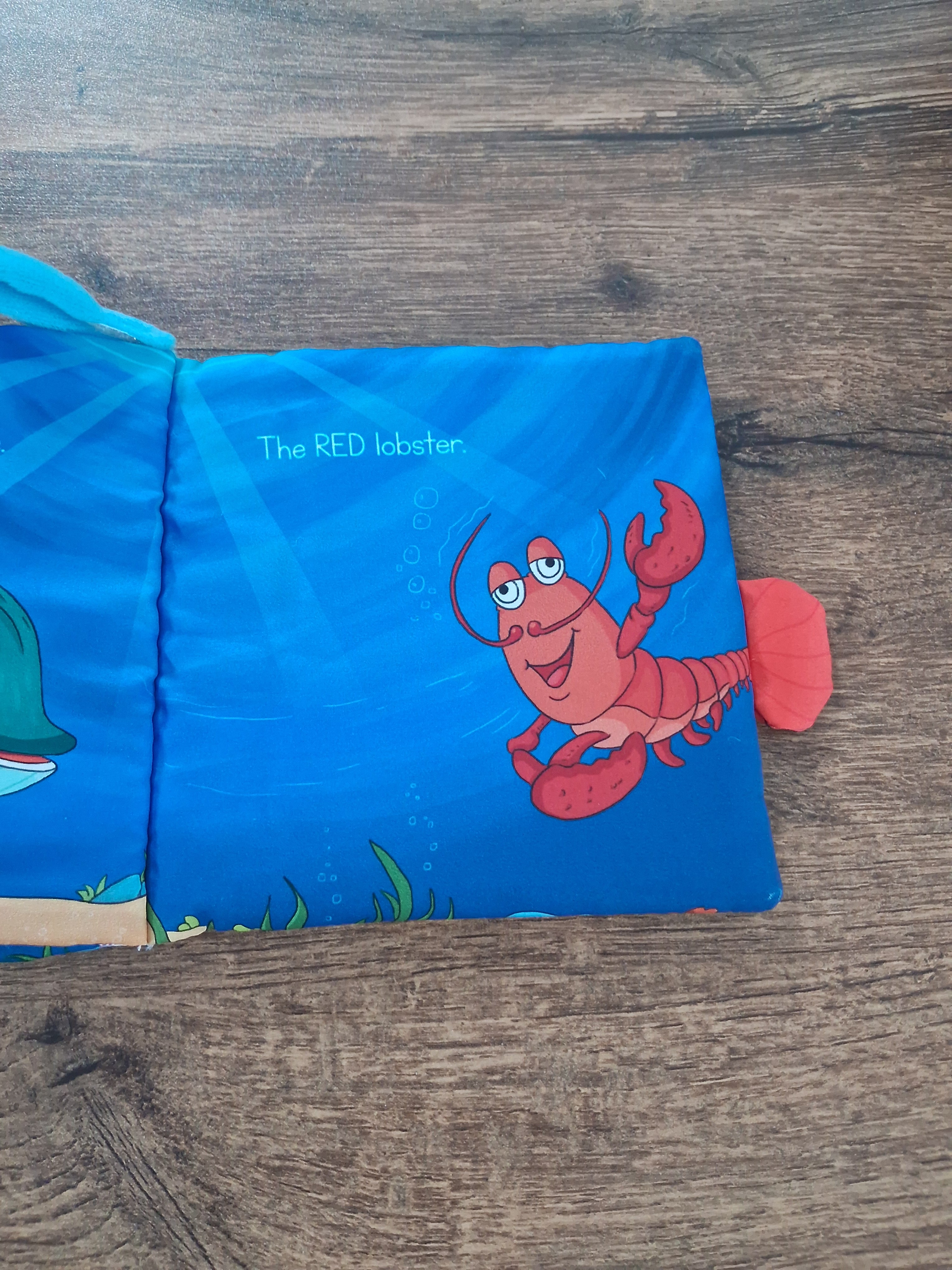 MY BABYS FIRST CLOTH BOOKS - UNDERWATER TAILS