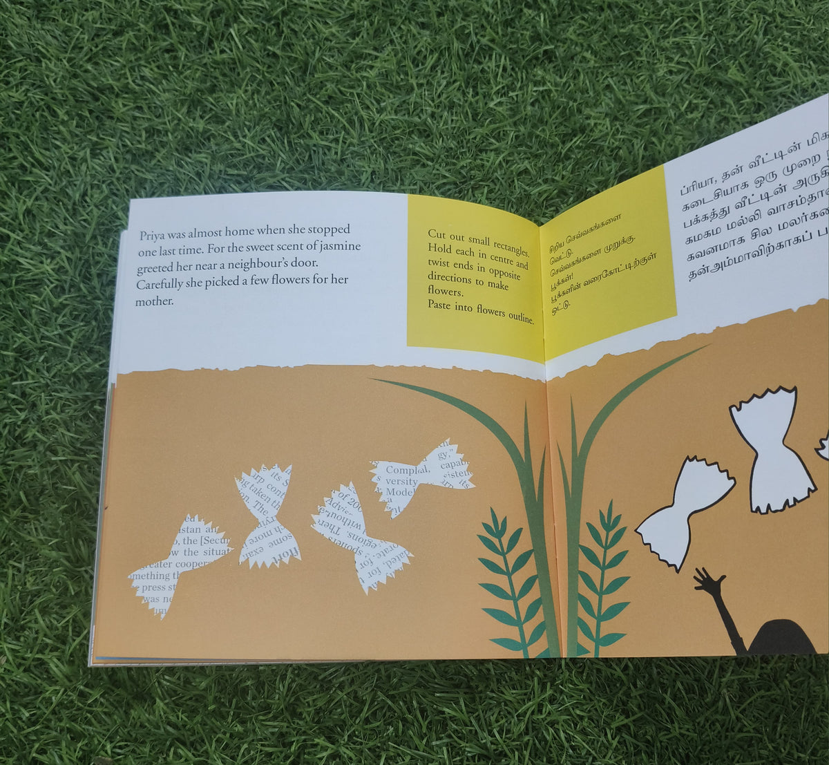 PRIYA'S DAY - English Tamil Bilingual Daily Routine Book for Kids