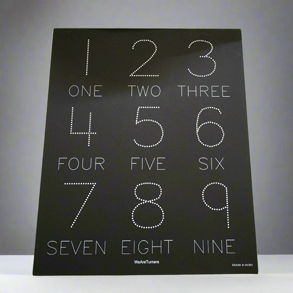 Numbers and Shapes - Dual Sided Tracing Board