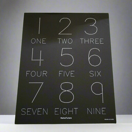 Numbers and Shapes - Dual Sided Tracing Board