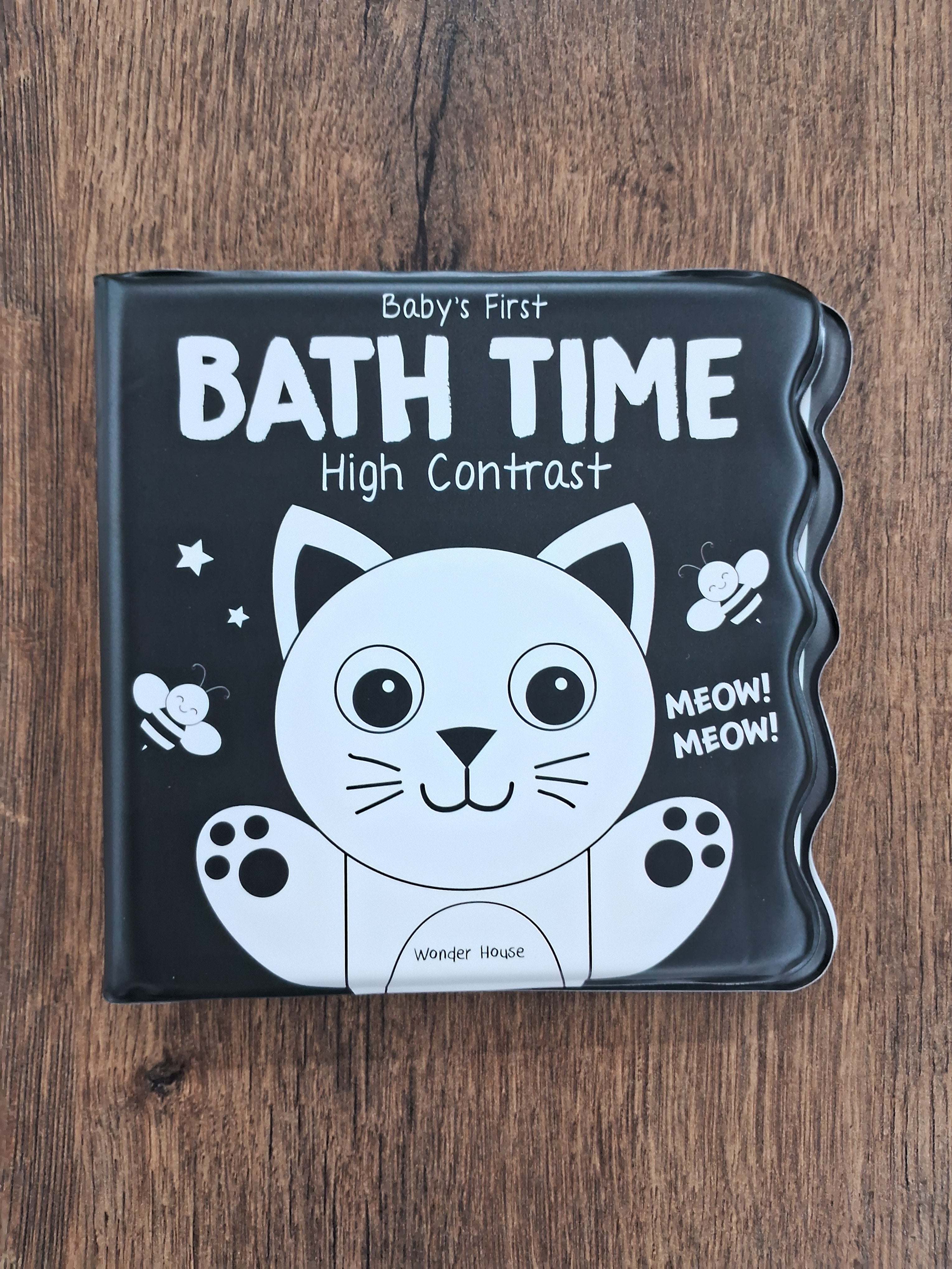 Bath Time - High Contrast - Waterproof Book