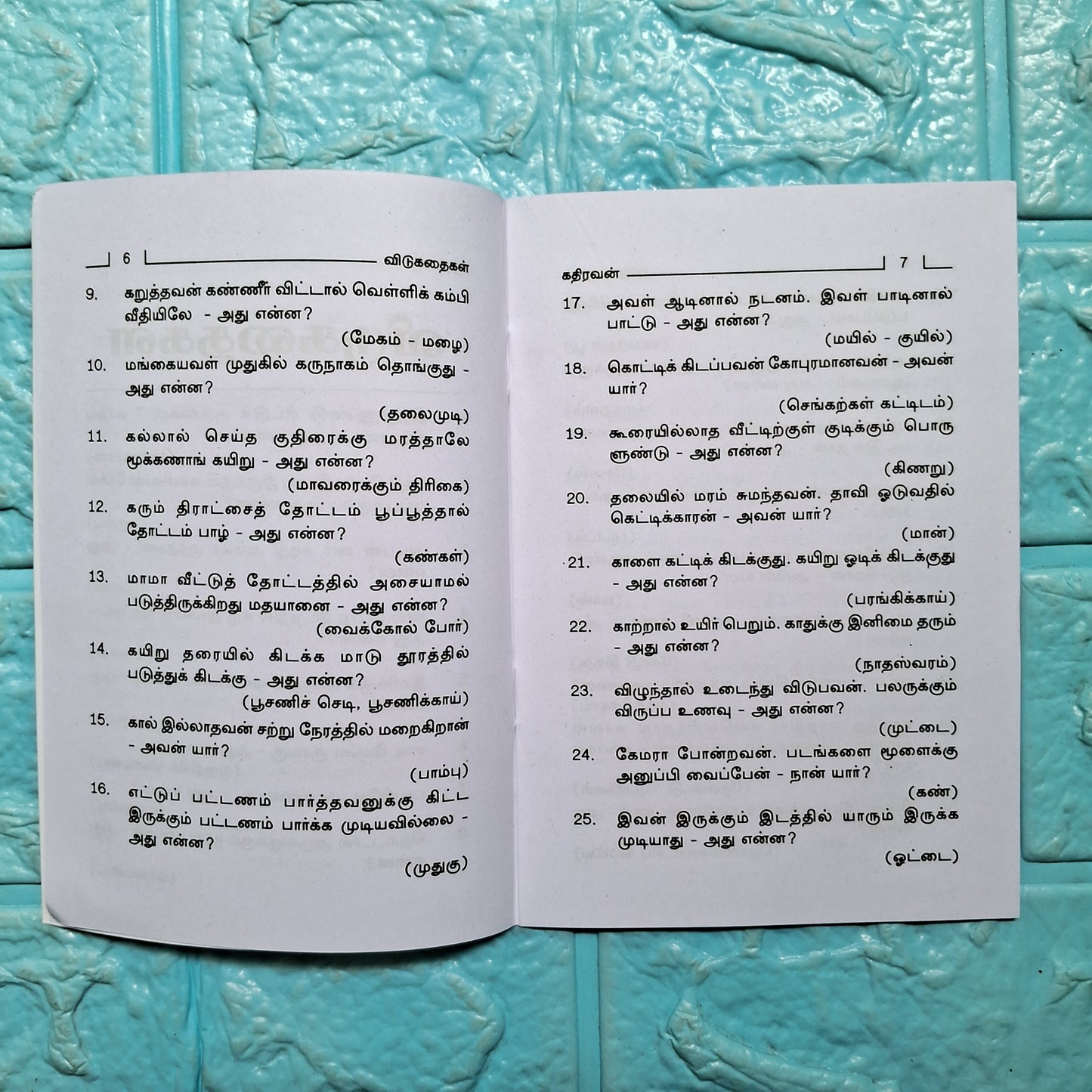 விடுகதைகள் - Vidukadhaigal