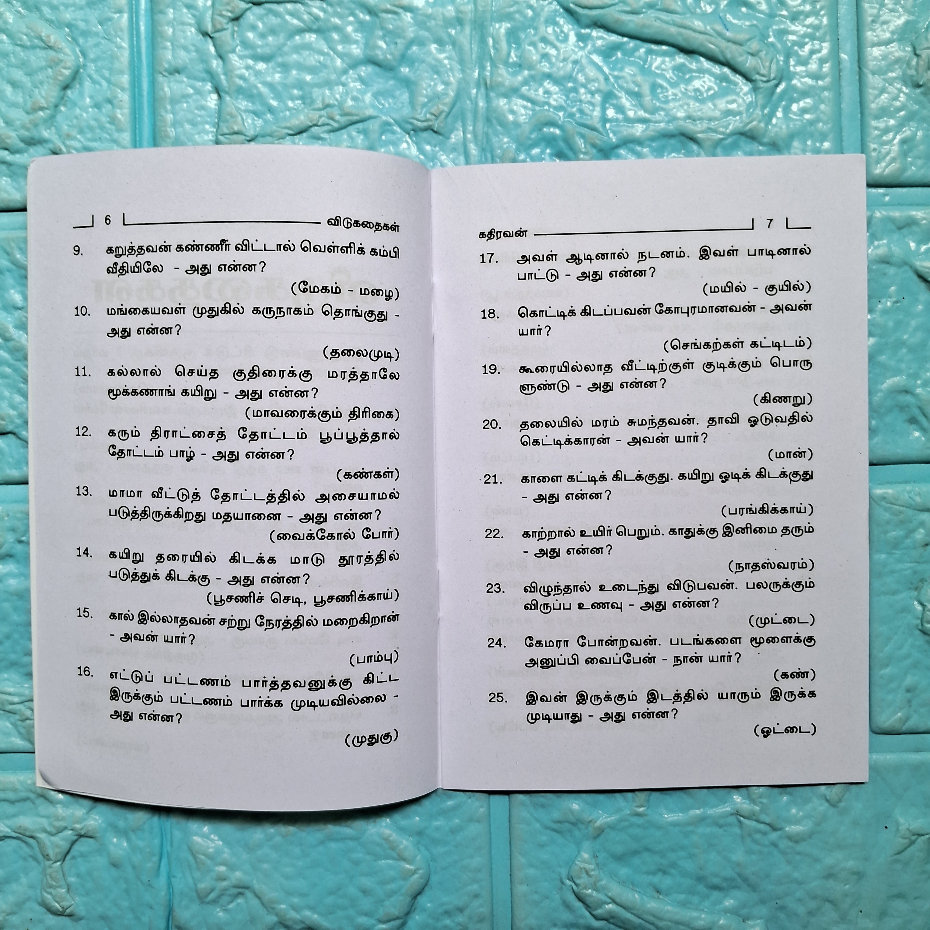 விடுகதைகள் - Vidukadhaigal
