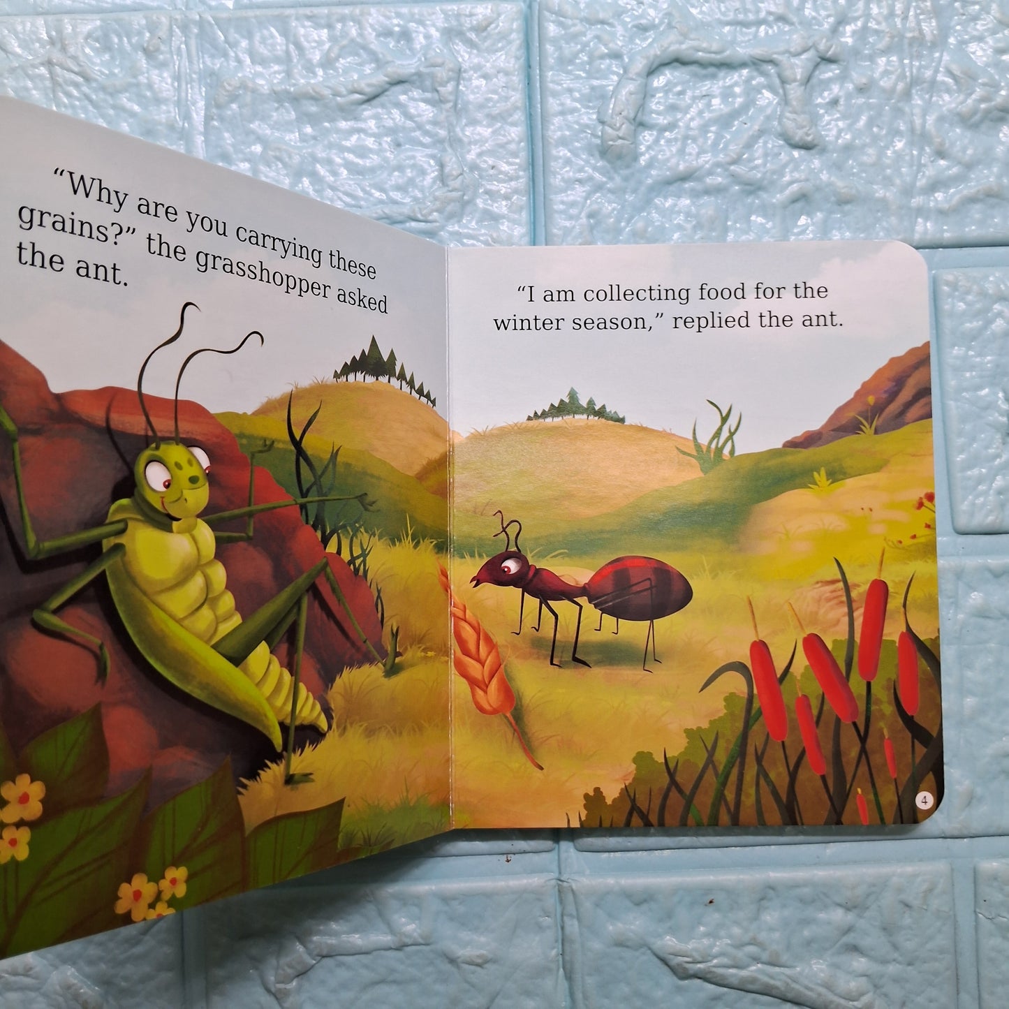 My First Board Book-The Ant and the Grasshopper