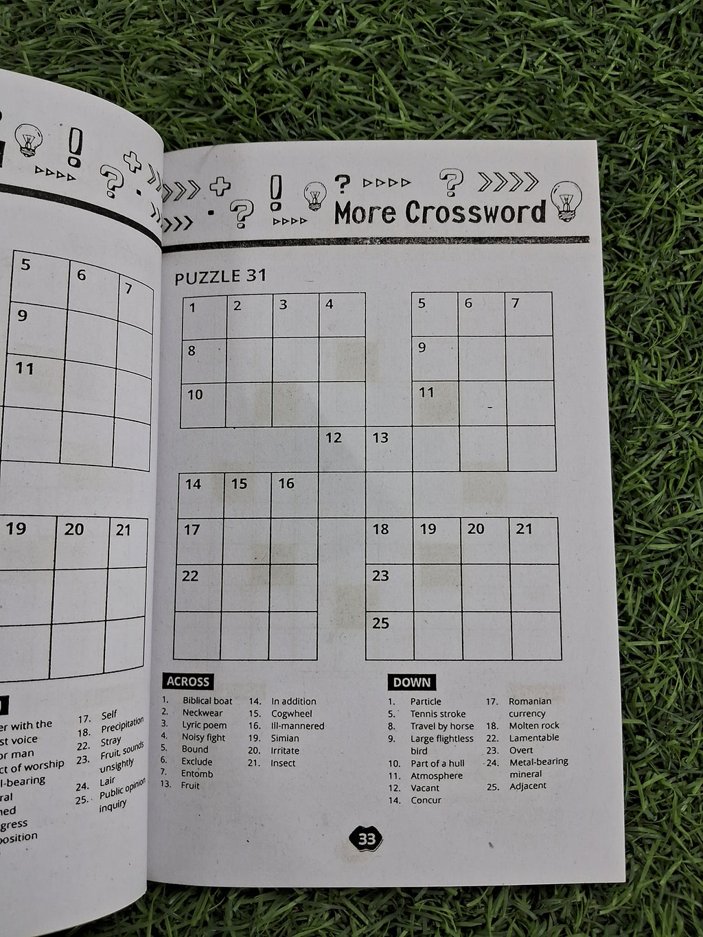 More cross word Book