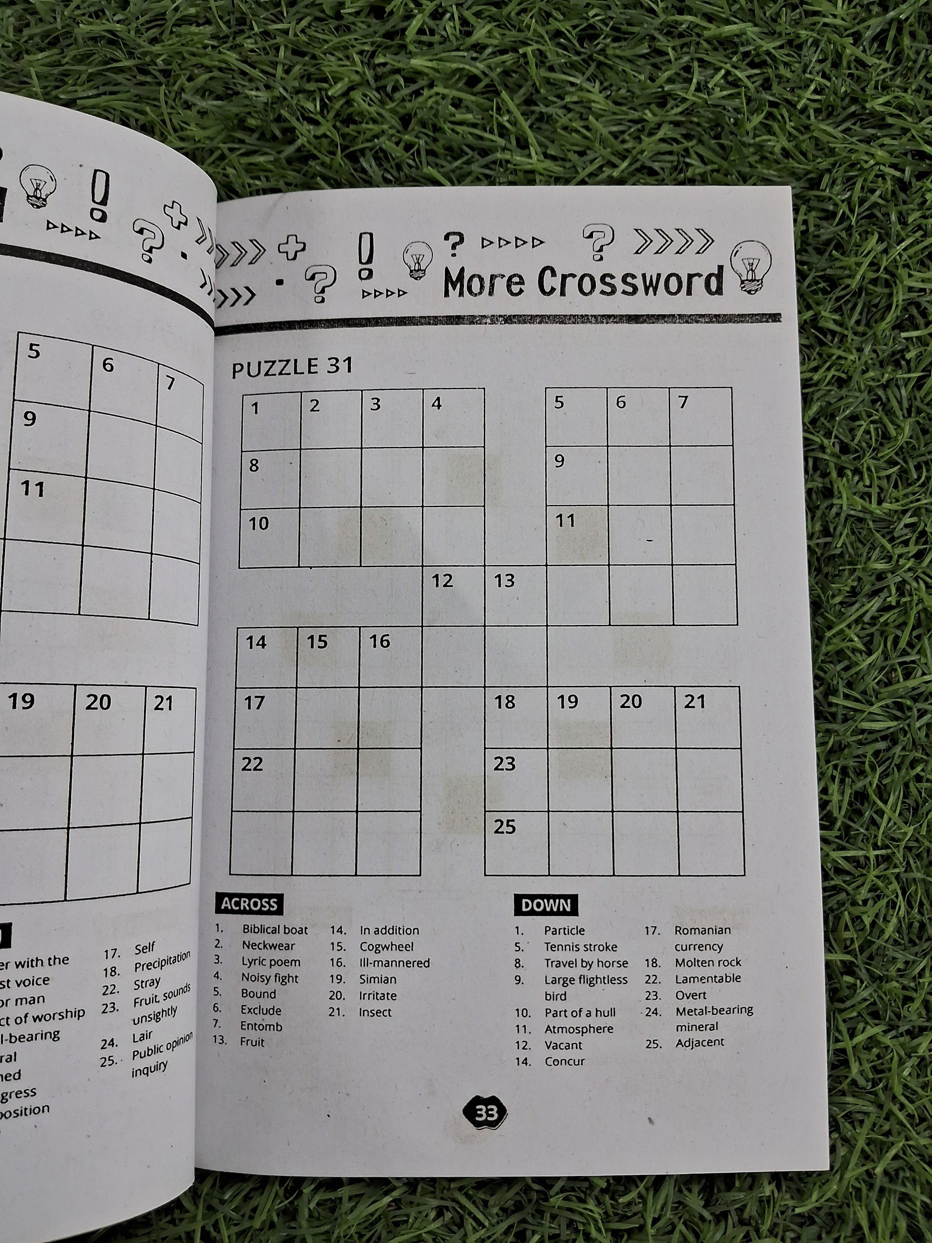 More cross word Book