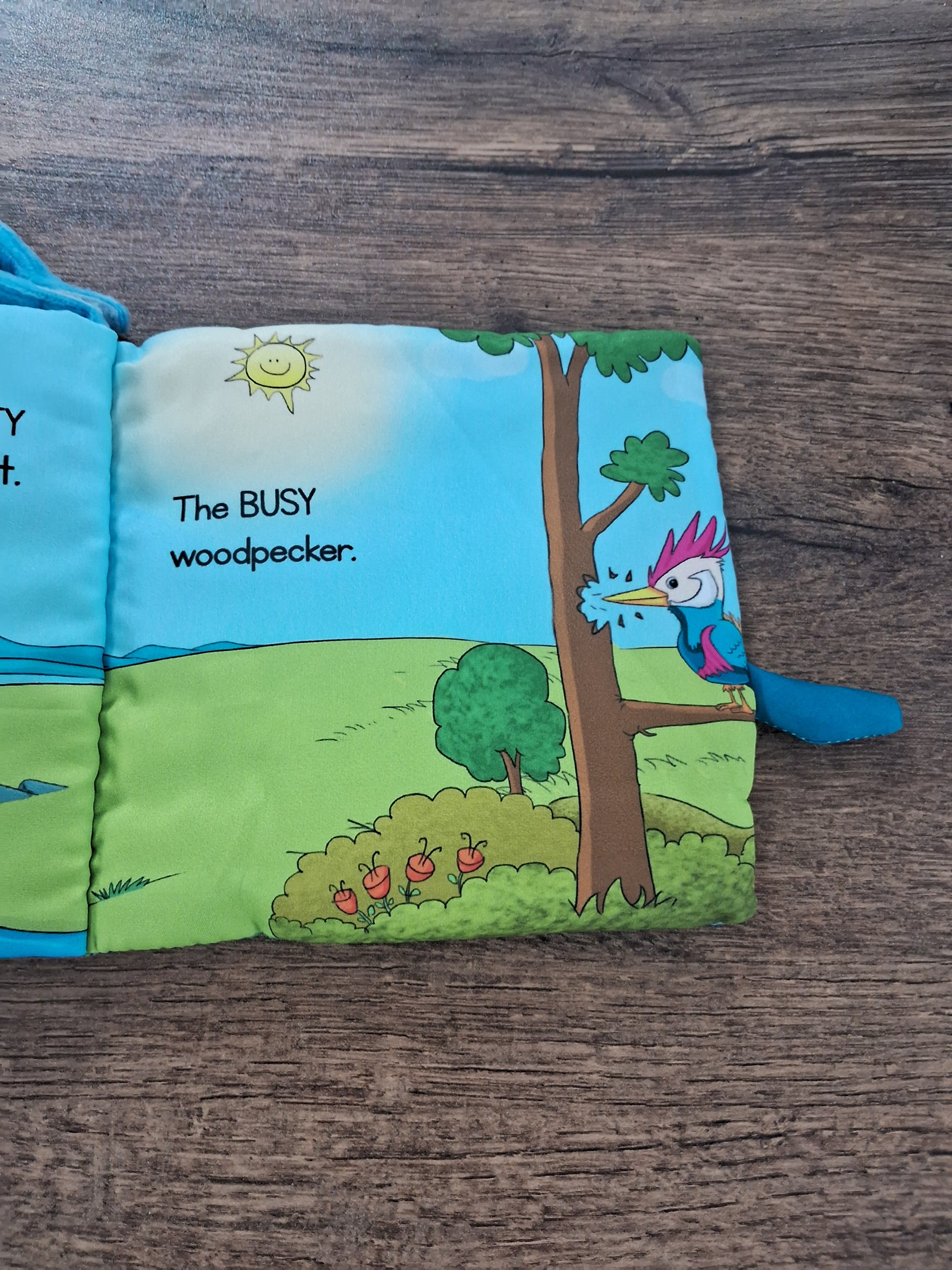 MY BABYS FIRST CLOTH BOOKS - BIRD TAILS