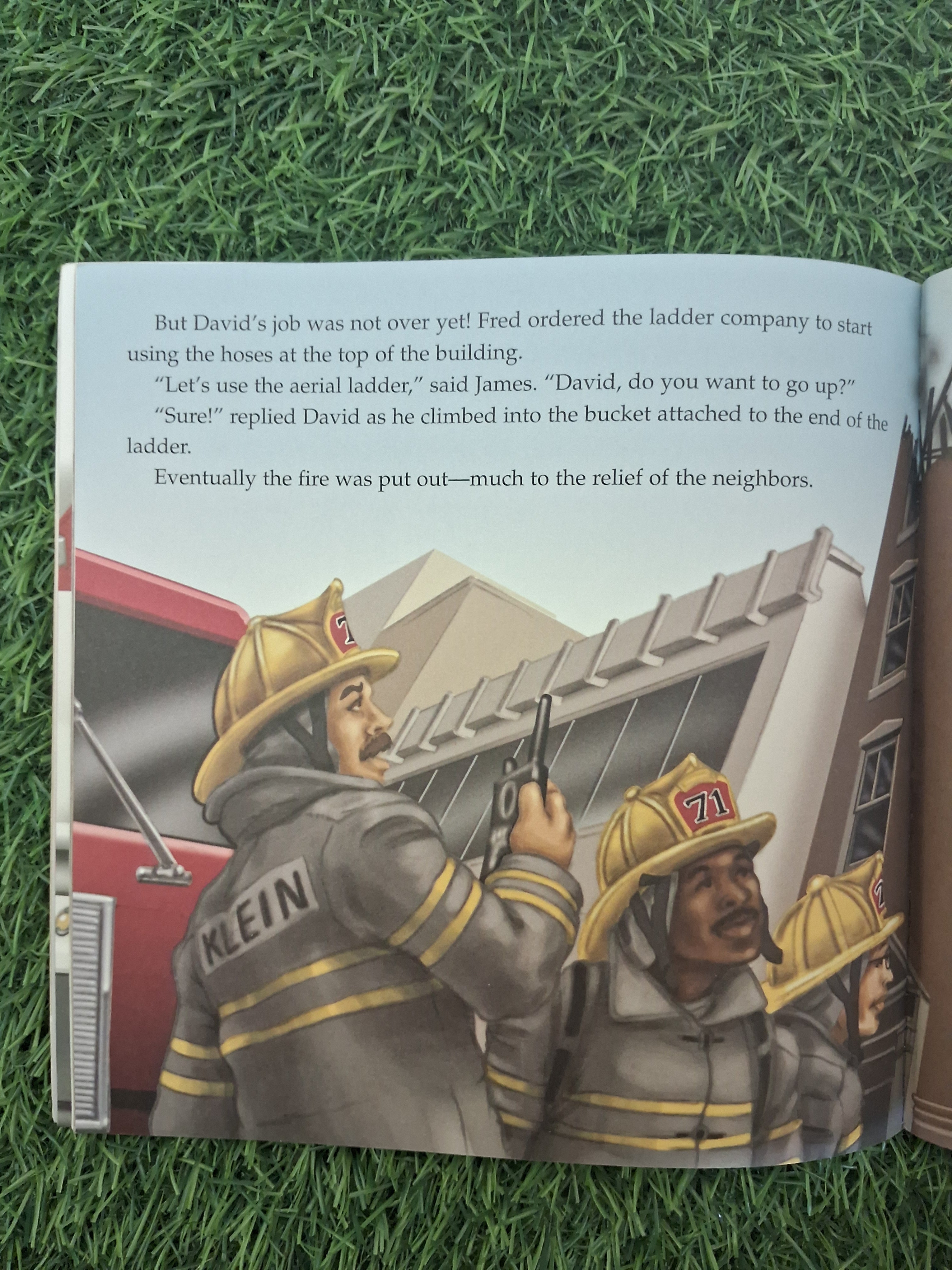 THREE-ALARM FIRE! -  Very Good Condition Paperback