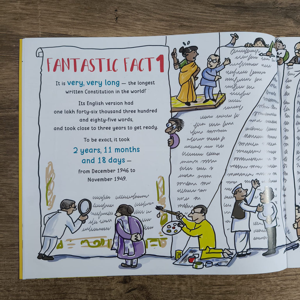 5 Fantastic facts about The Indian Constitution - Picture Book