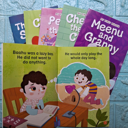 First Reader (Illustrated) (Set of 6 Books)
