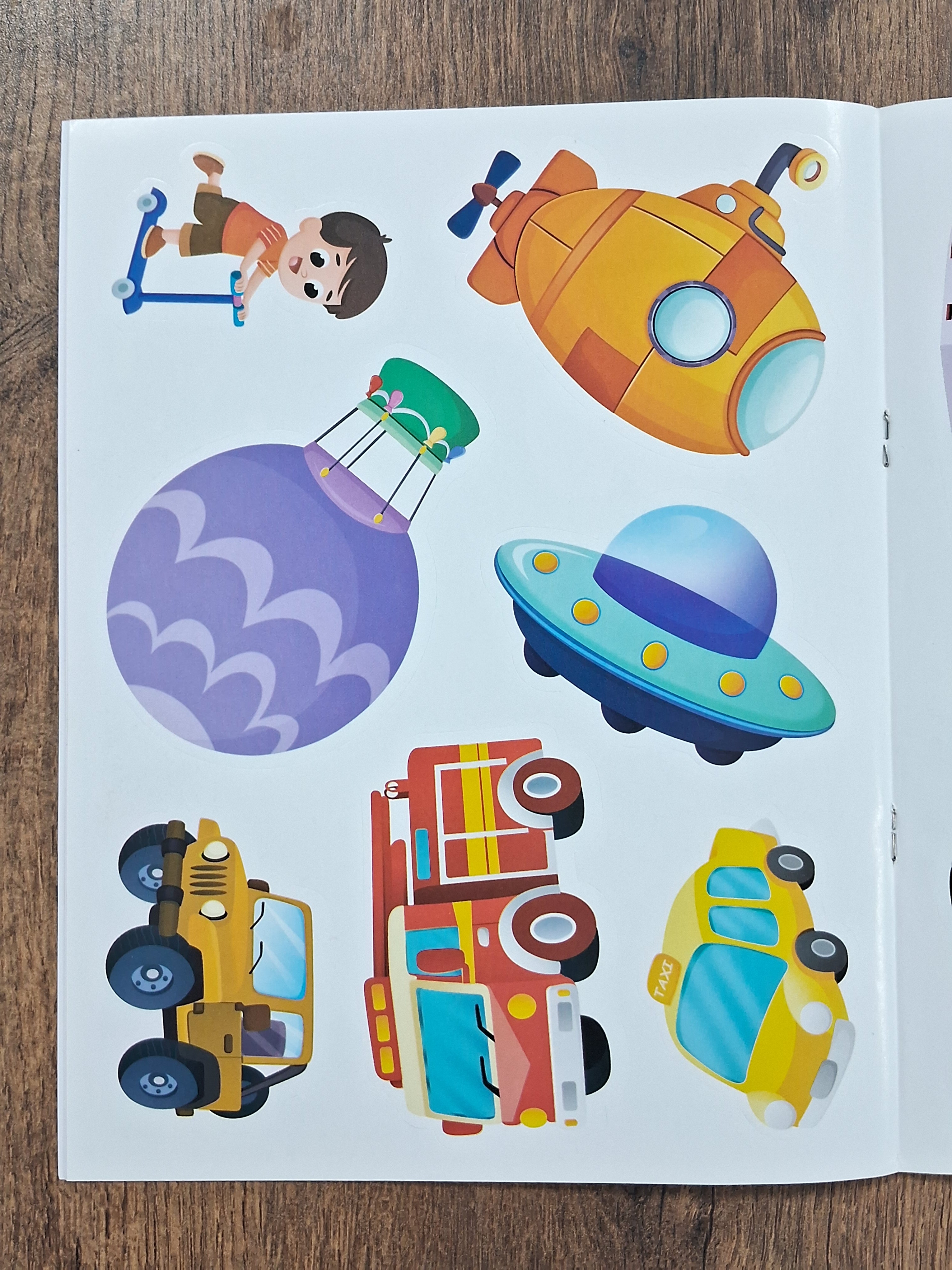 My First Stickers — Things that Move