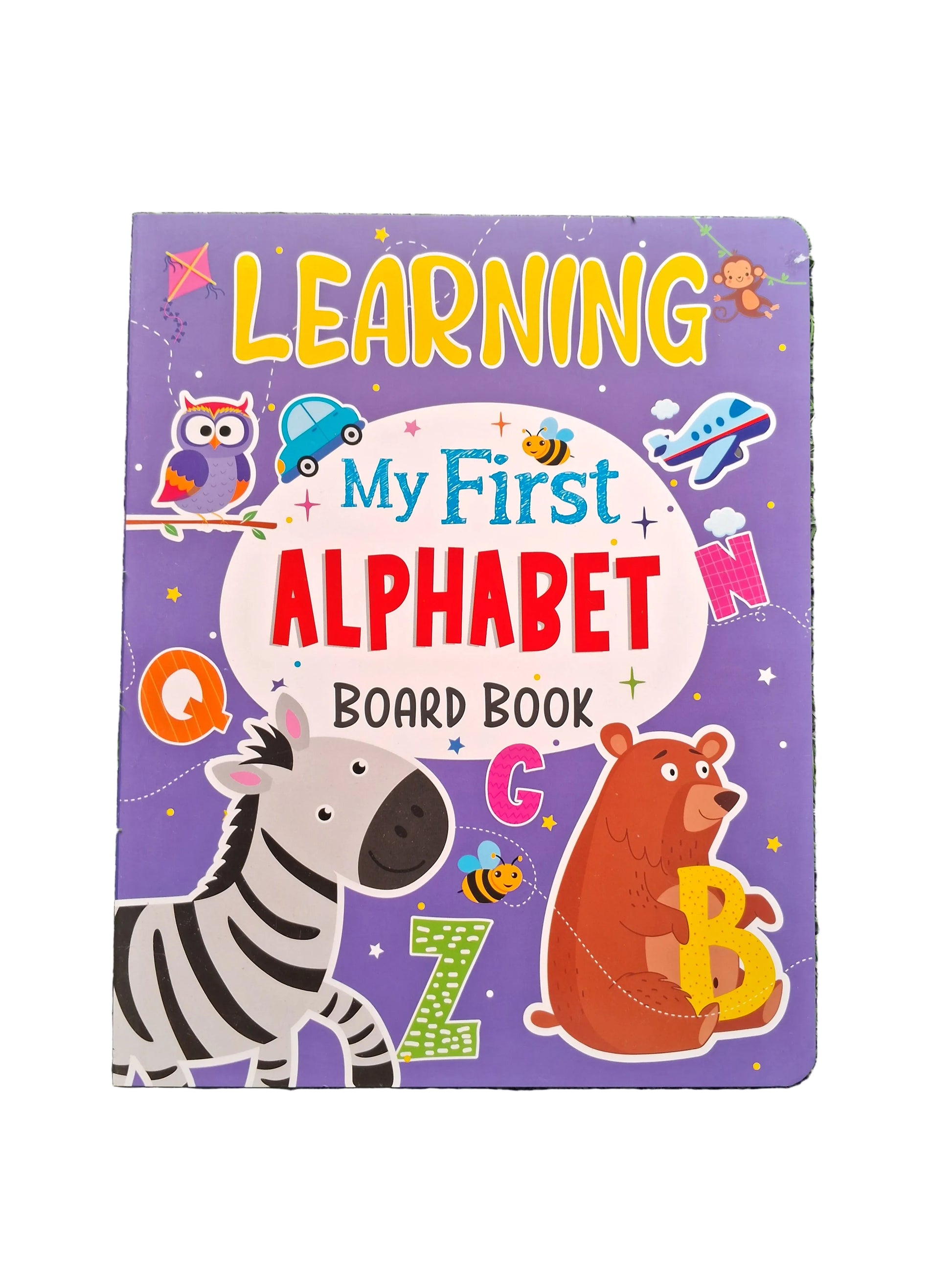 Learning My First Alphabet Board Book