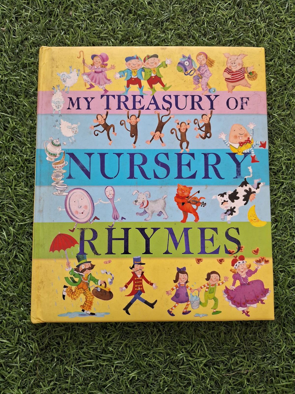 My Treasury Of Nursery Rhymes -  Good condition Hardcover