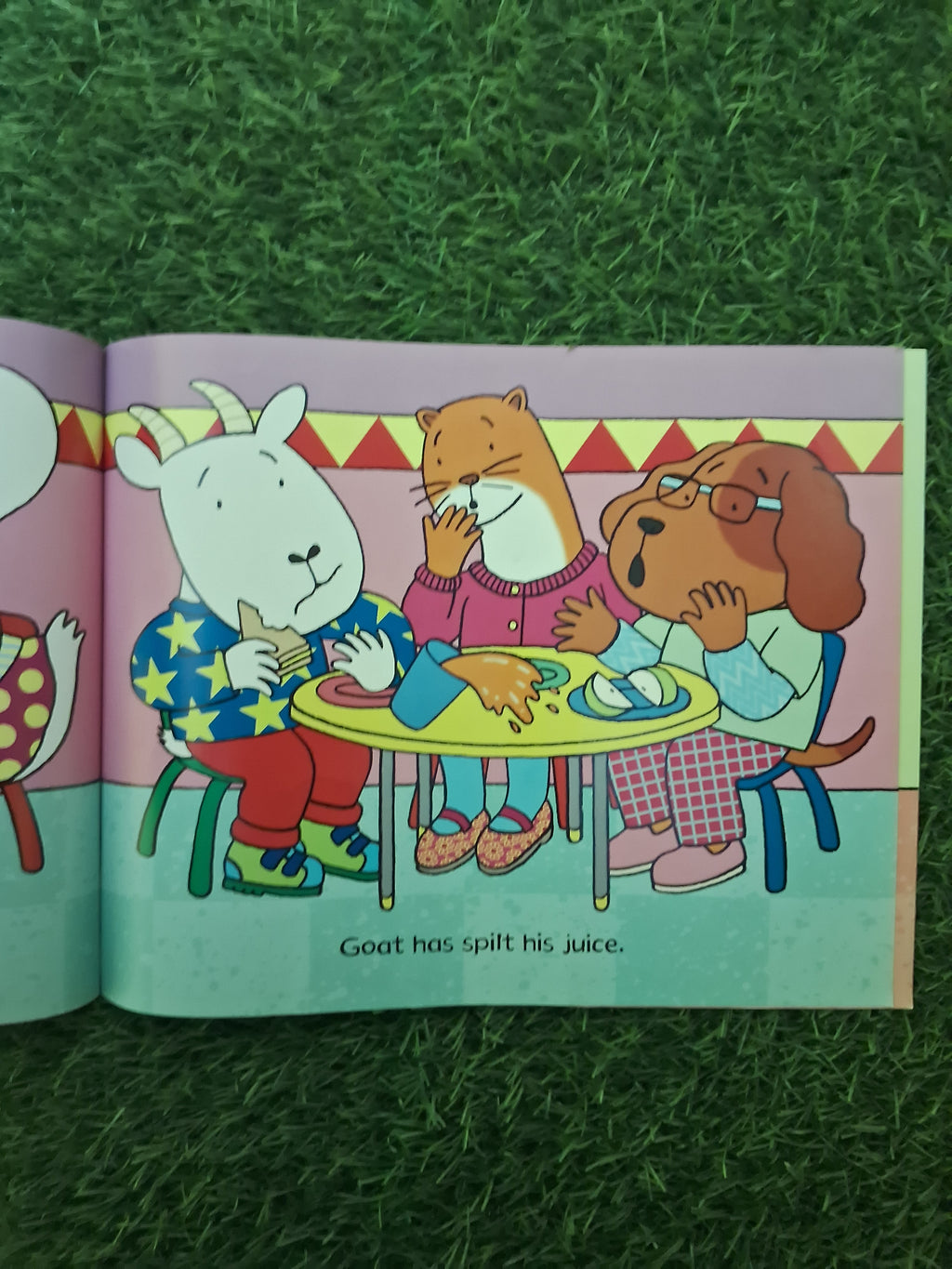 Book of GOAT GOES TO PLAY GROUP -  Very Good Condition Paperback