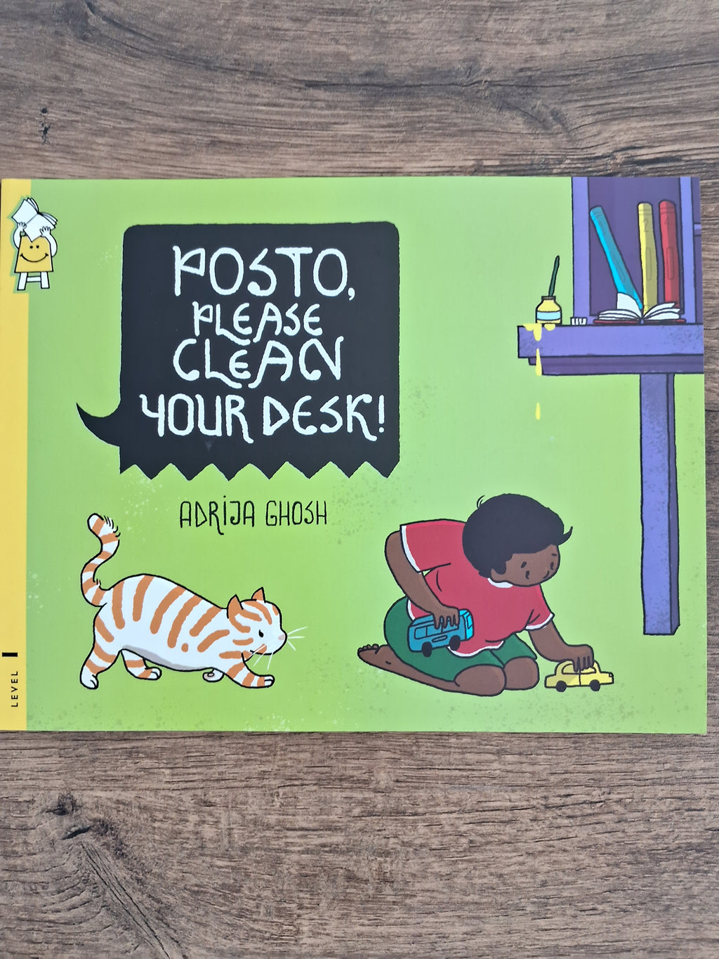 Posto Please Clean Your Desk - English - Pratham - Level1