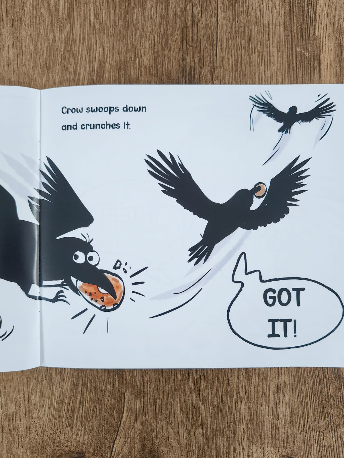 Crow vs Vada - English Picture Book