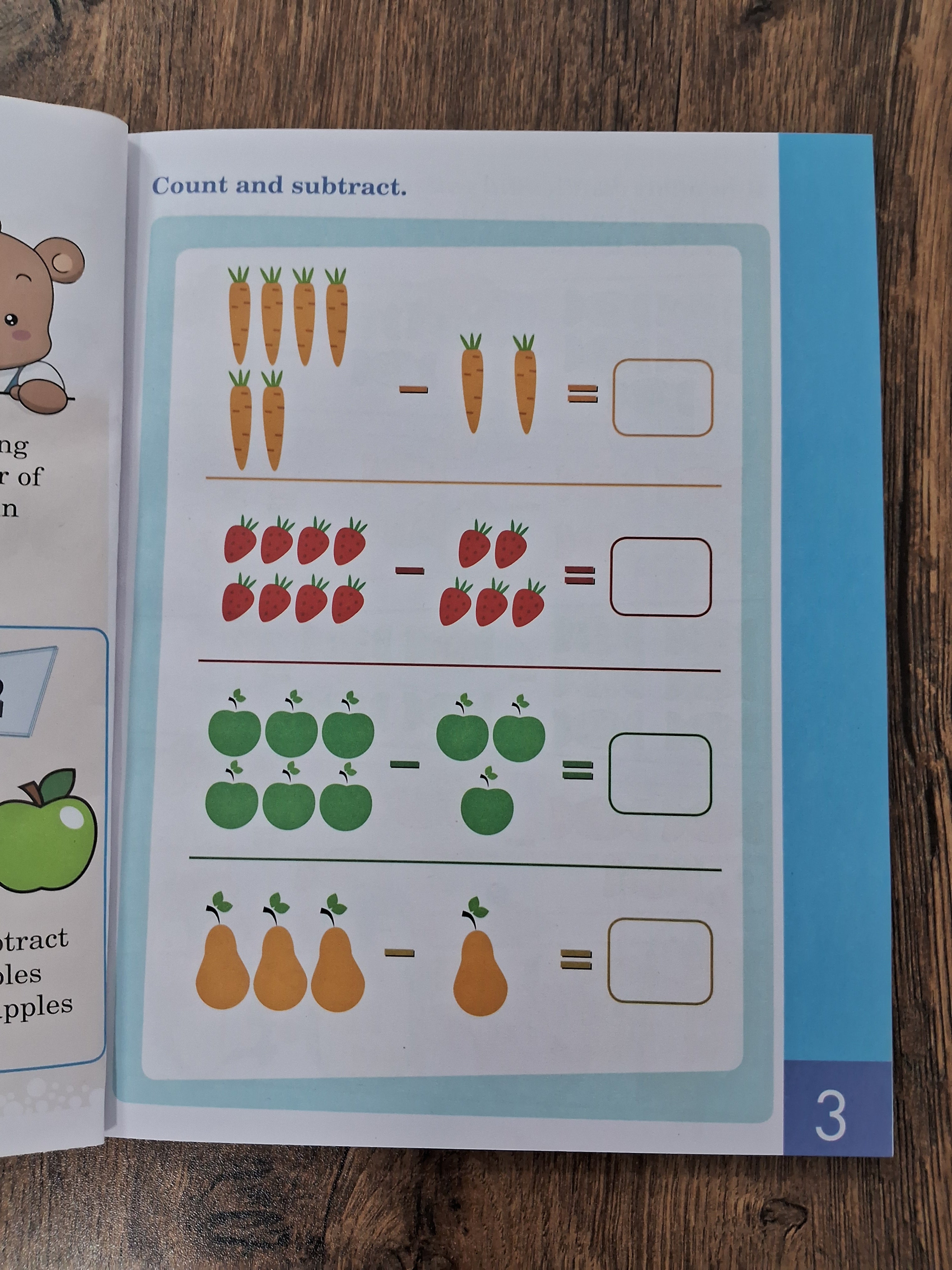 EARLY MATHS SIMPLE SUBSTRACTIONS - Maths Activity