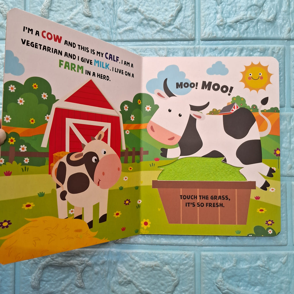Farm Animals - Touch Feel Book