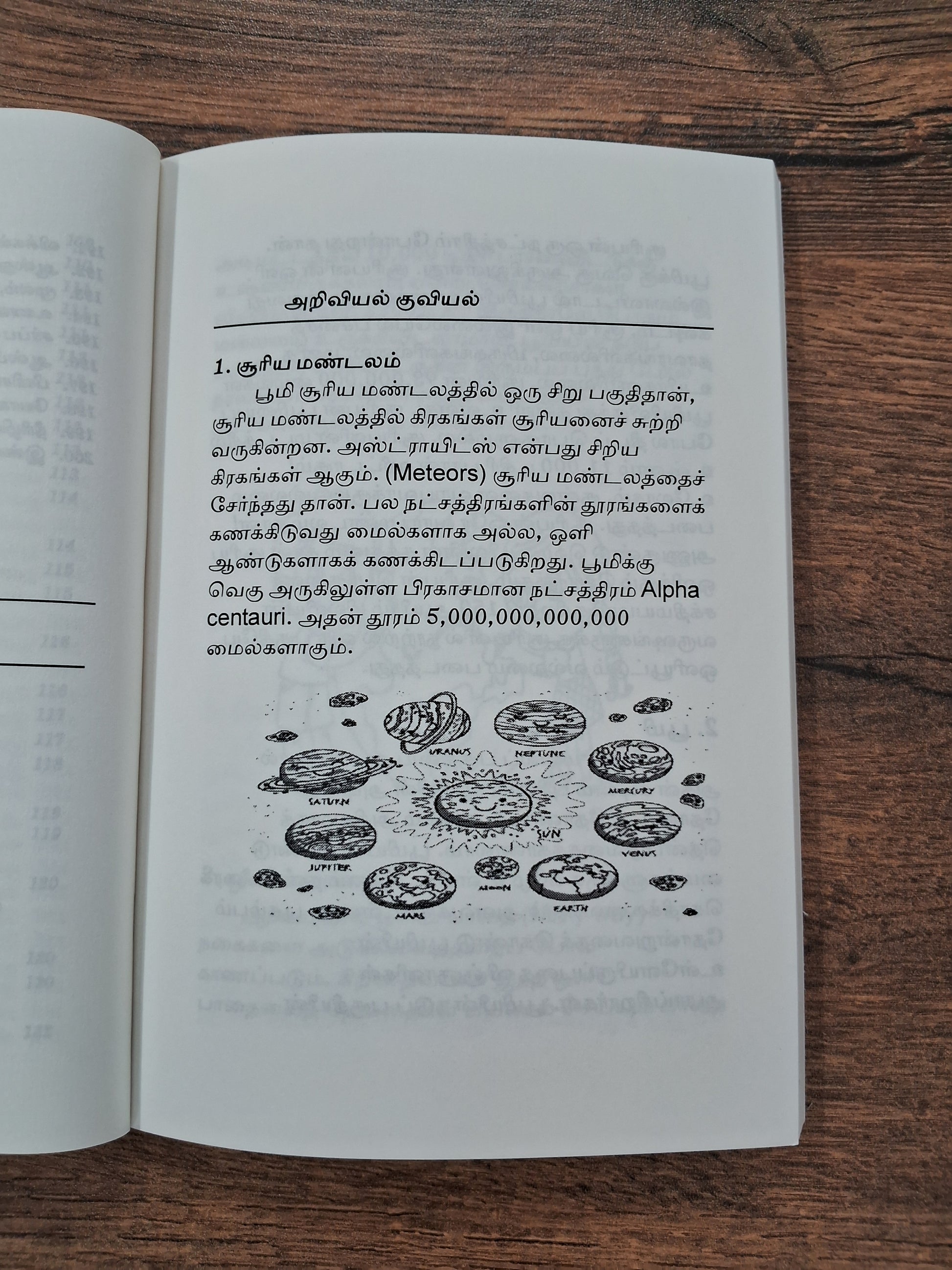 அறிவியல் குவியல் - chapter book