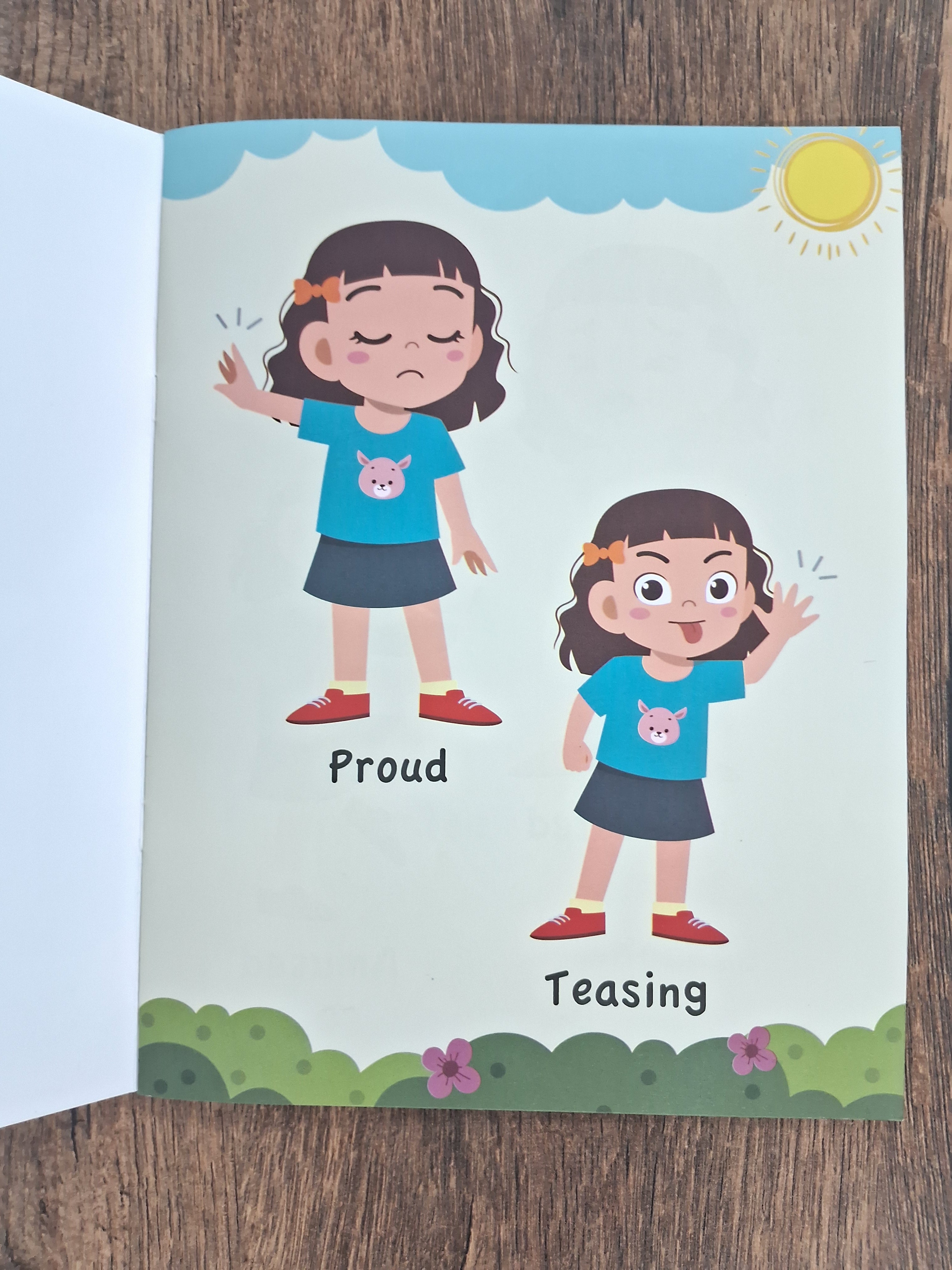 Feelings and Emotions: Preschool Book