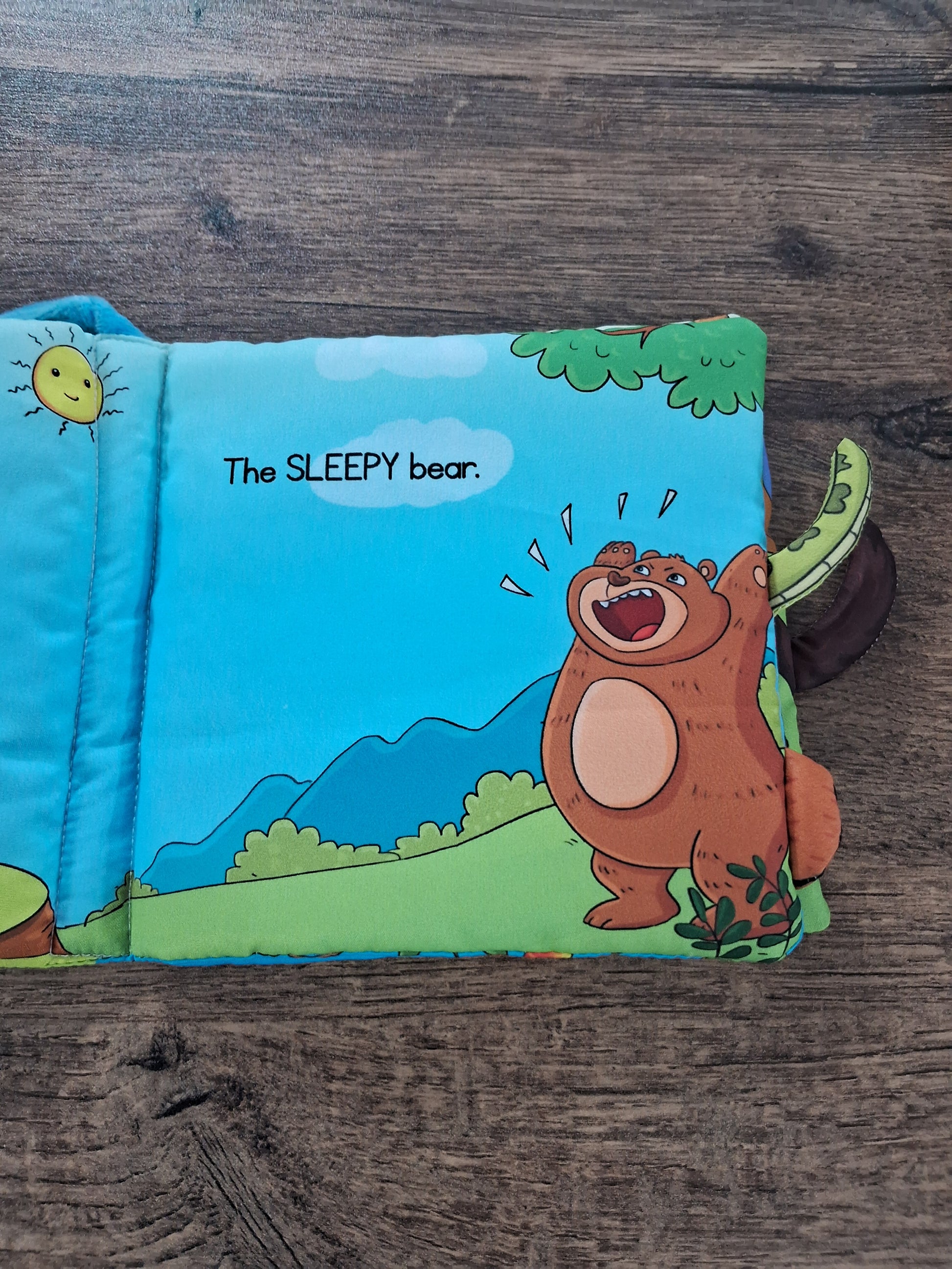 MY BABYS FIRST CLOTH BOOKS - WILD ANIMAL TAILS