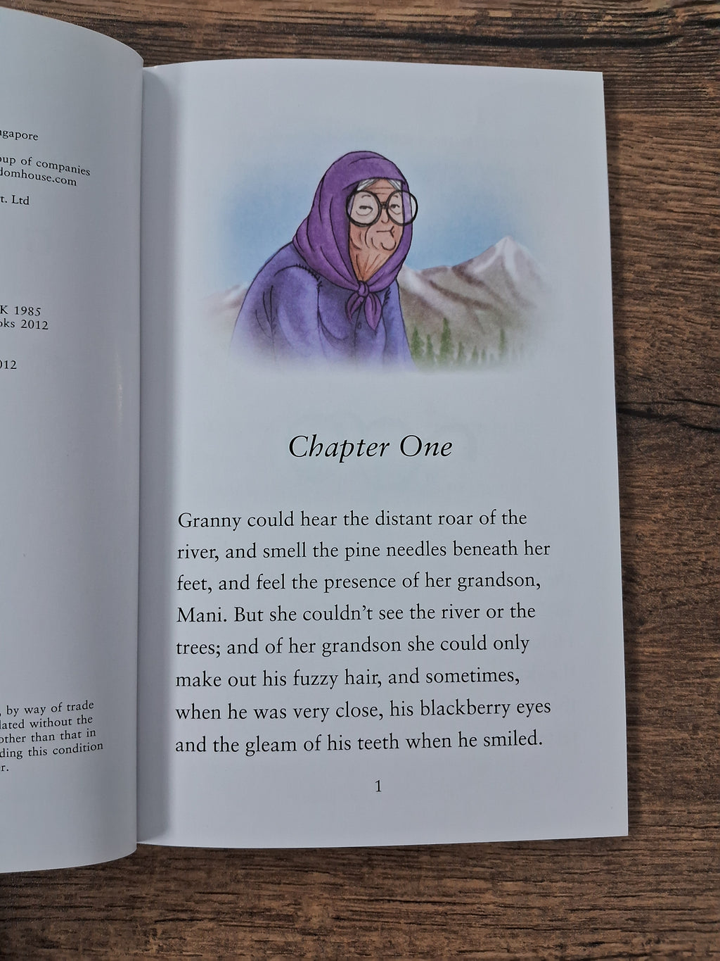 Getting granny's glasses by Ruskin Bond