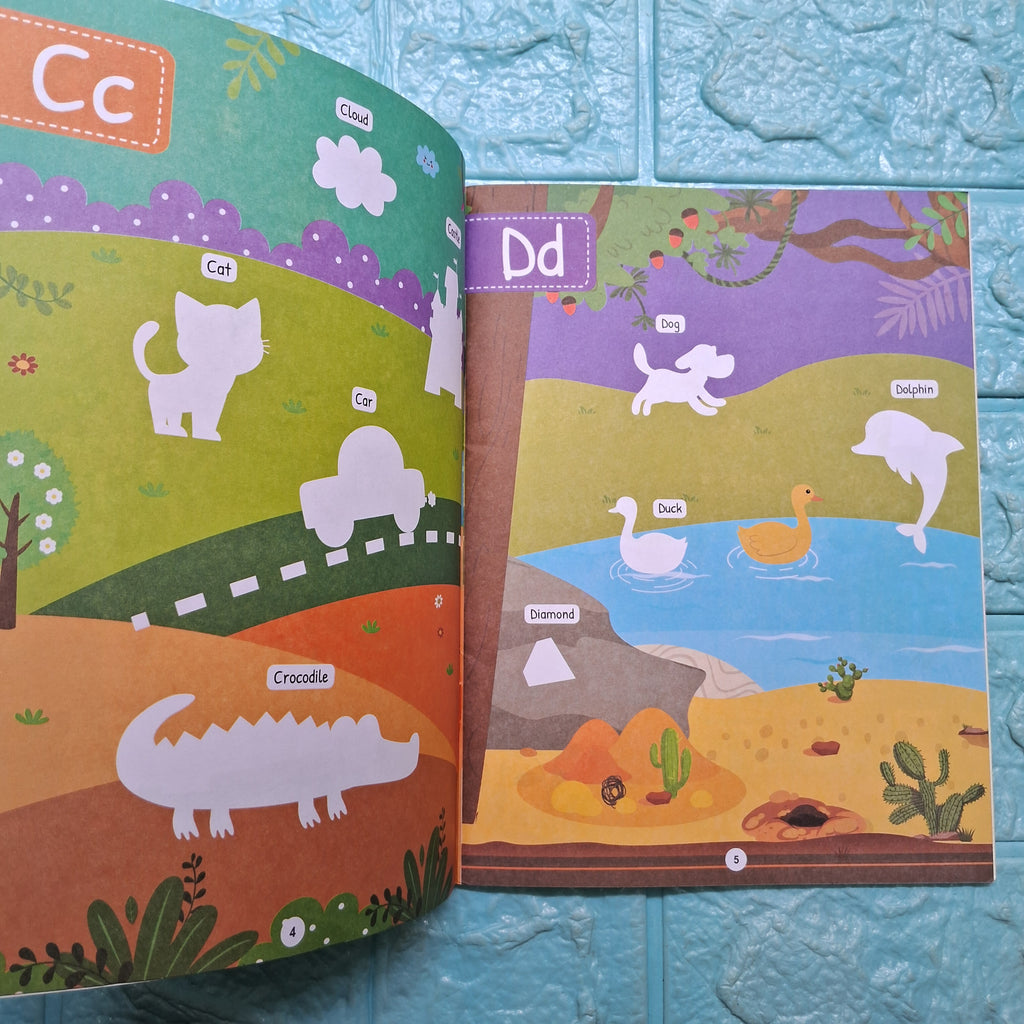 Clearance - My First ABC Sticker book.
