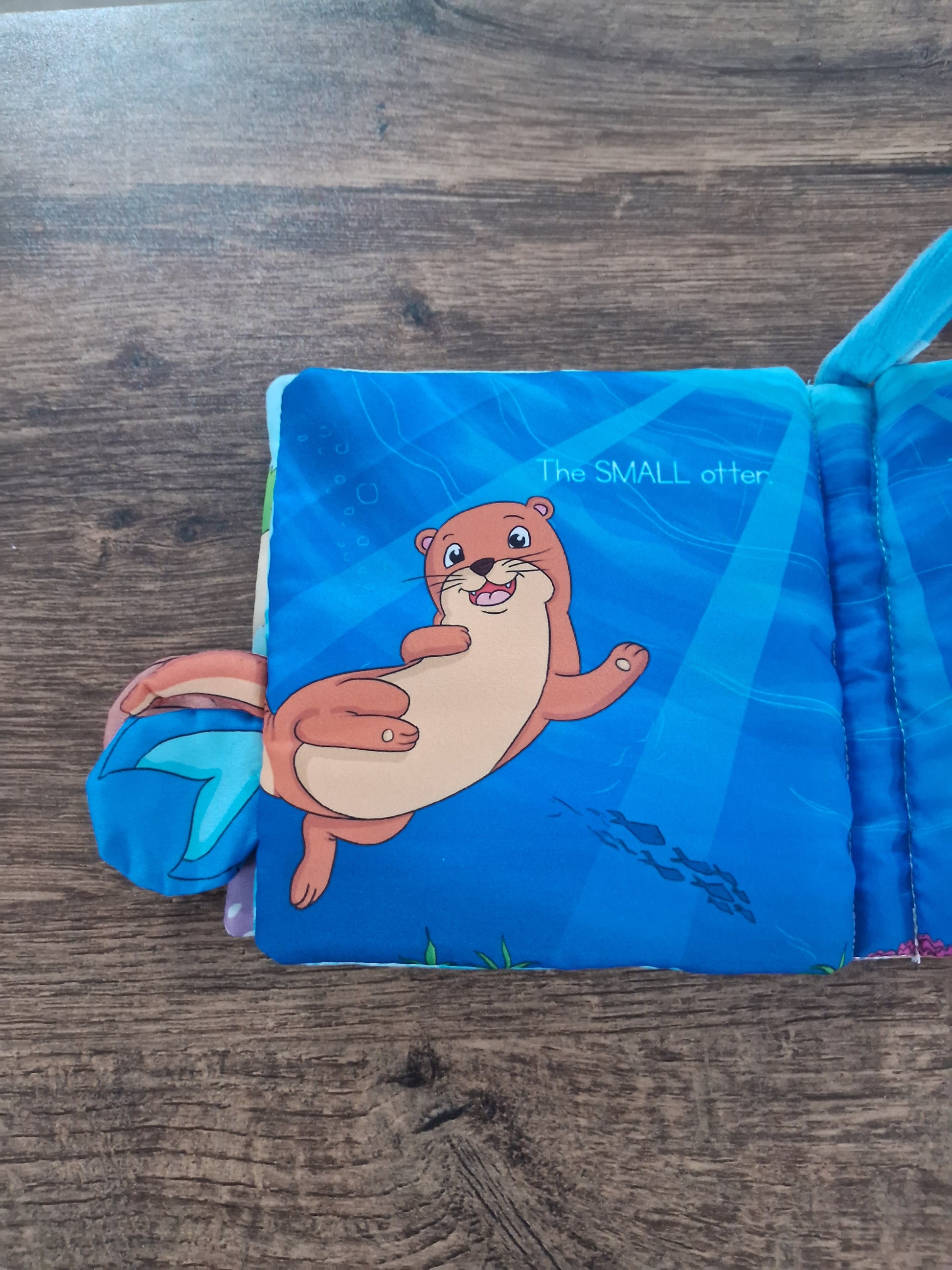 MY BABYS FIRST CLOTH BOOKS - UNDERWATER TAILS