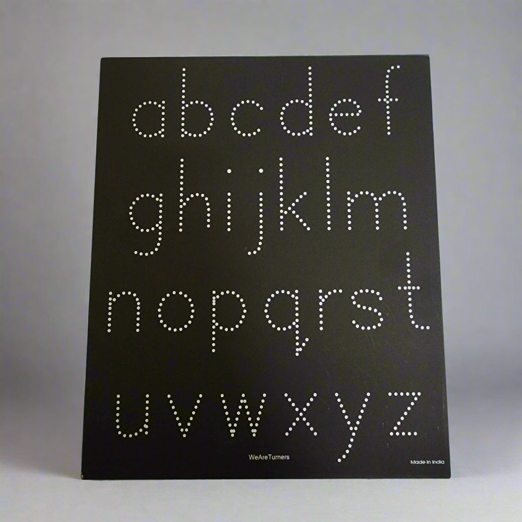 English Alphabets Unlined - Dual Sided Tracing Board