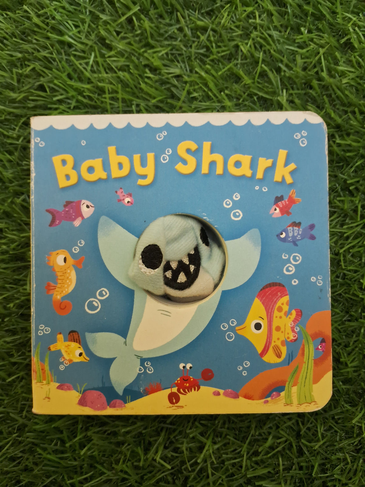 Puppet Book - BABY SHARK - Excellent Condition Board Book