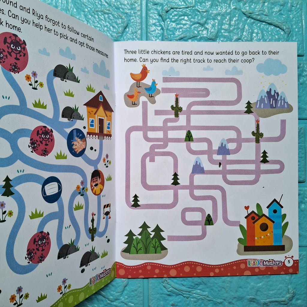 Mazes Activity Book