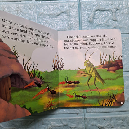 My First Board Book-The Ant and the Grasshopper