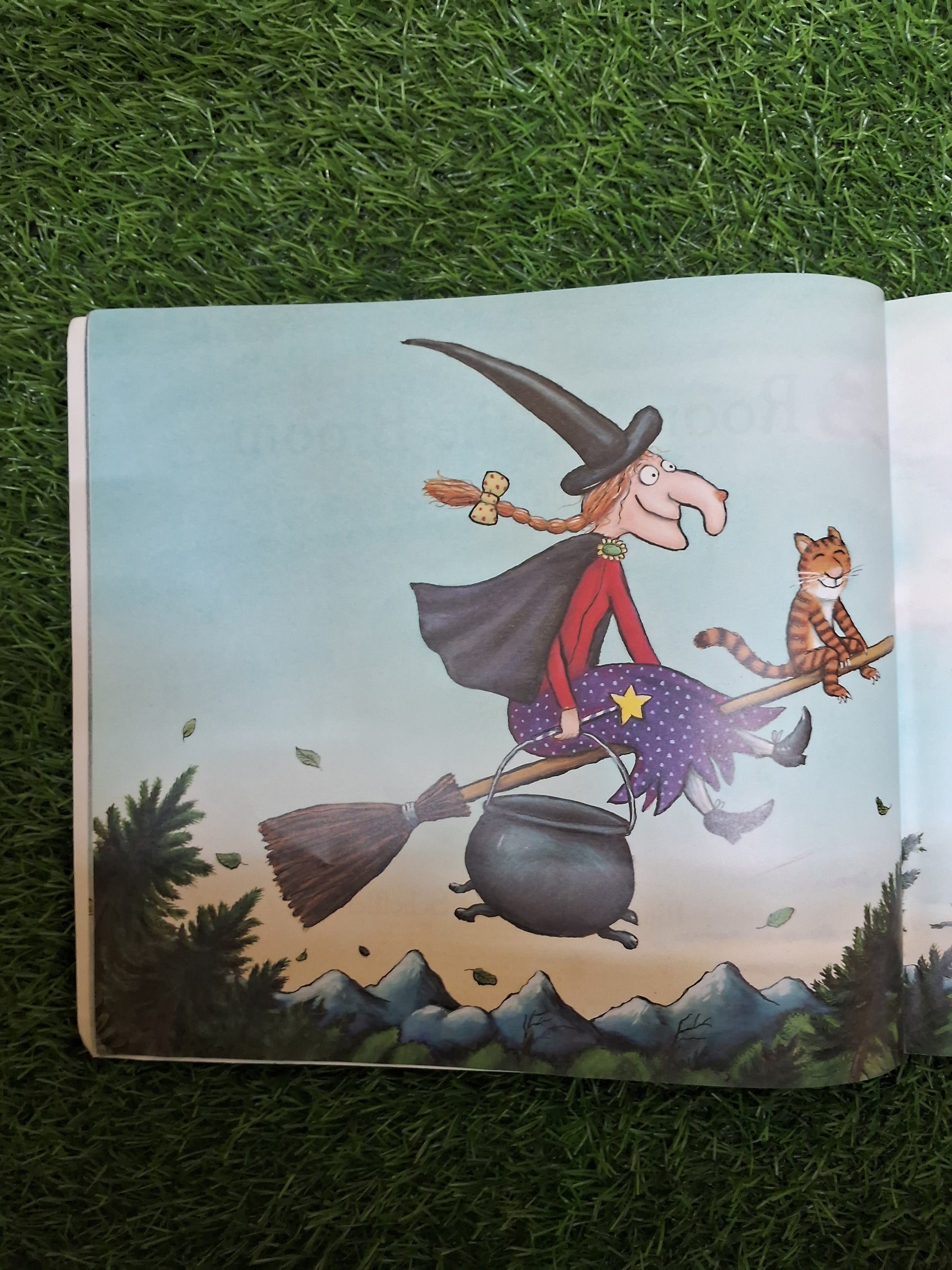Book of ROOM ON THE BROOM -  Very Good Condition Paperback