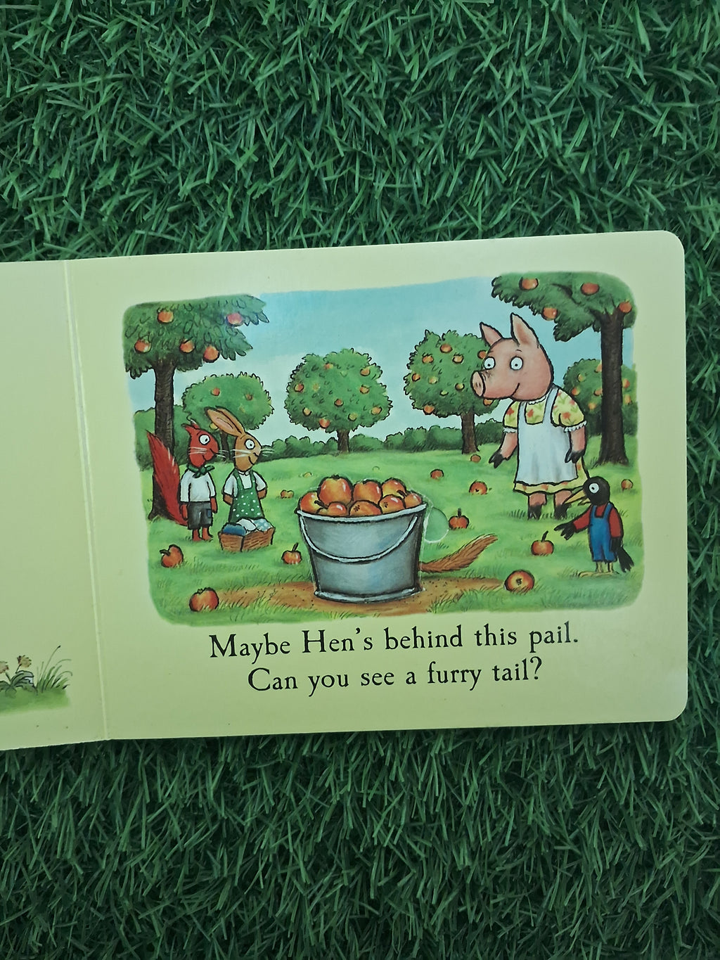 TALES FROM ACORN WOOD - HIDE AND SEEK PIG -  Very Good Condition Board Book