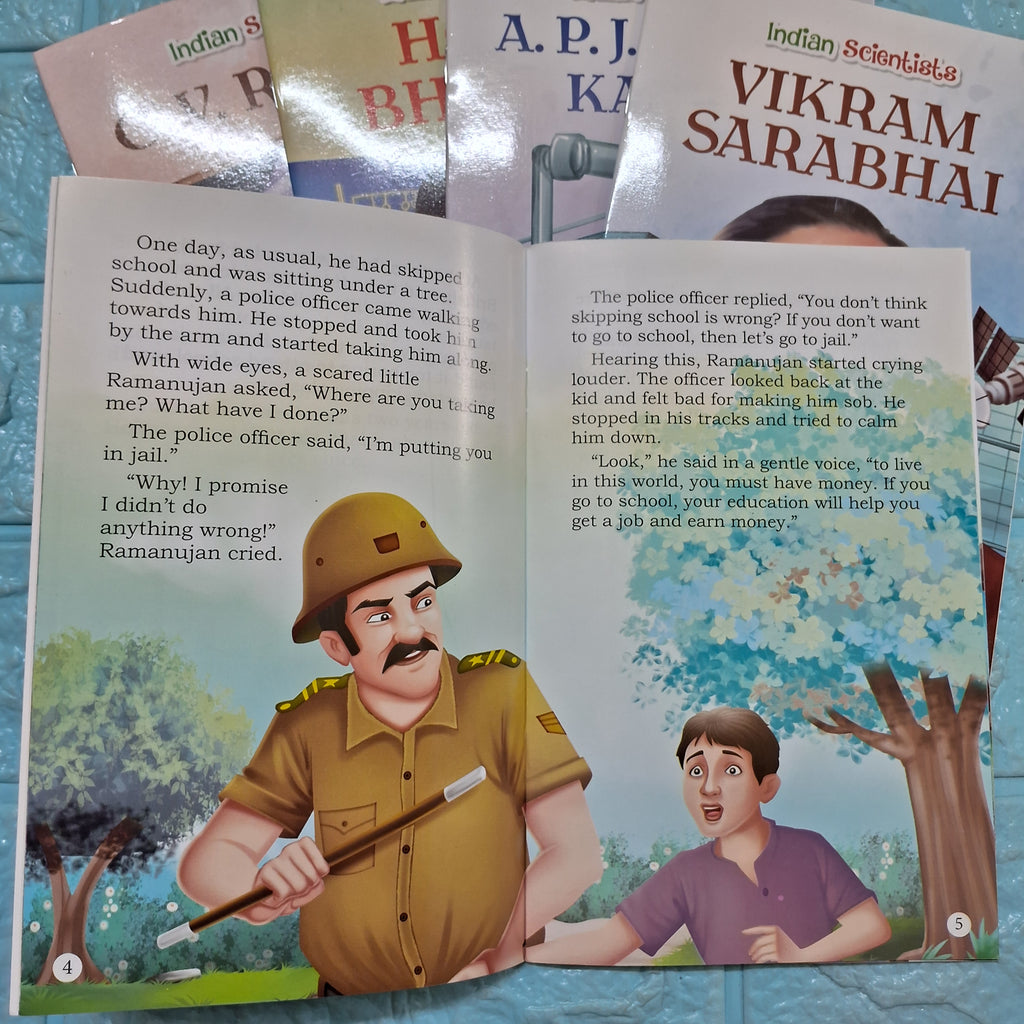 Indian Scientists  (Set of 5 Books) (Illustrated)