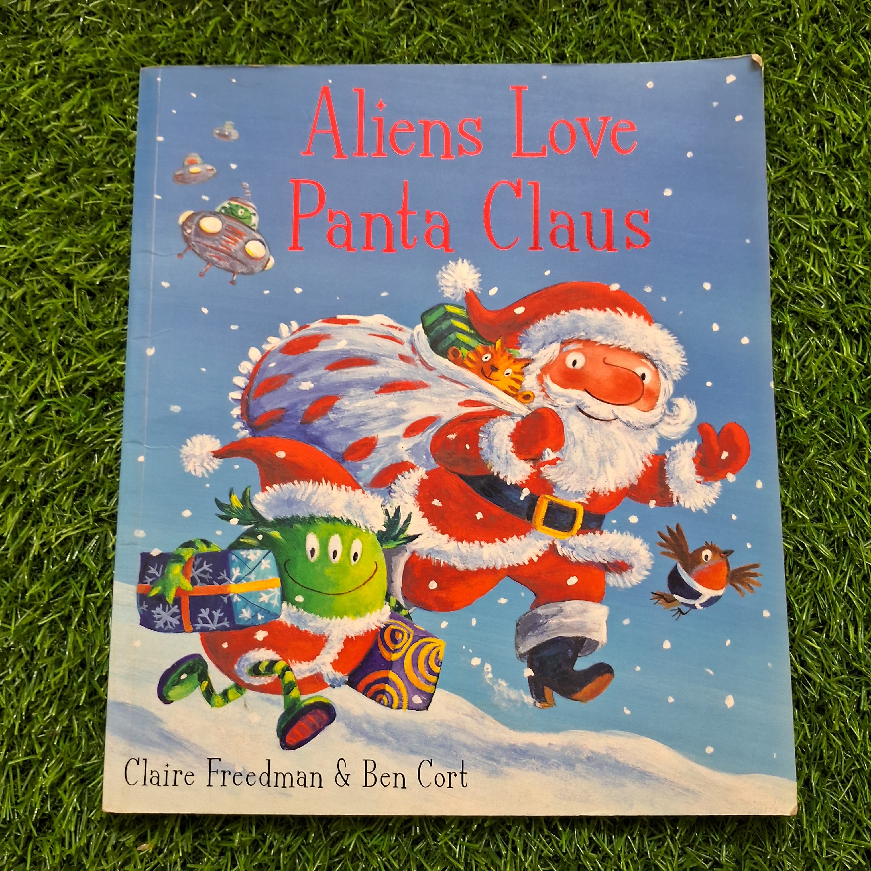 Aliens live panta Claus - Very Good Condition Paperback